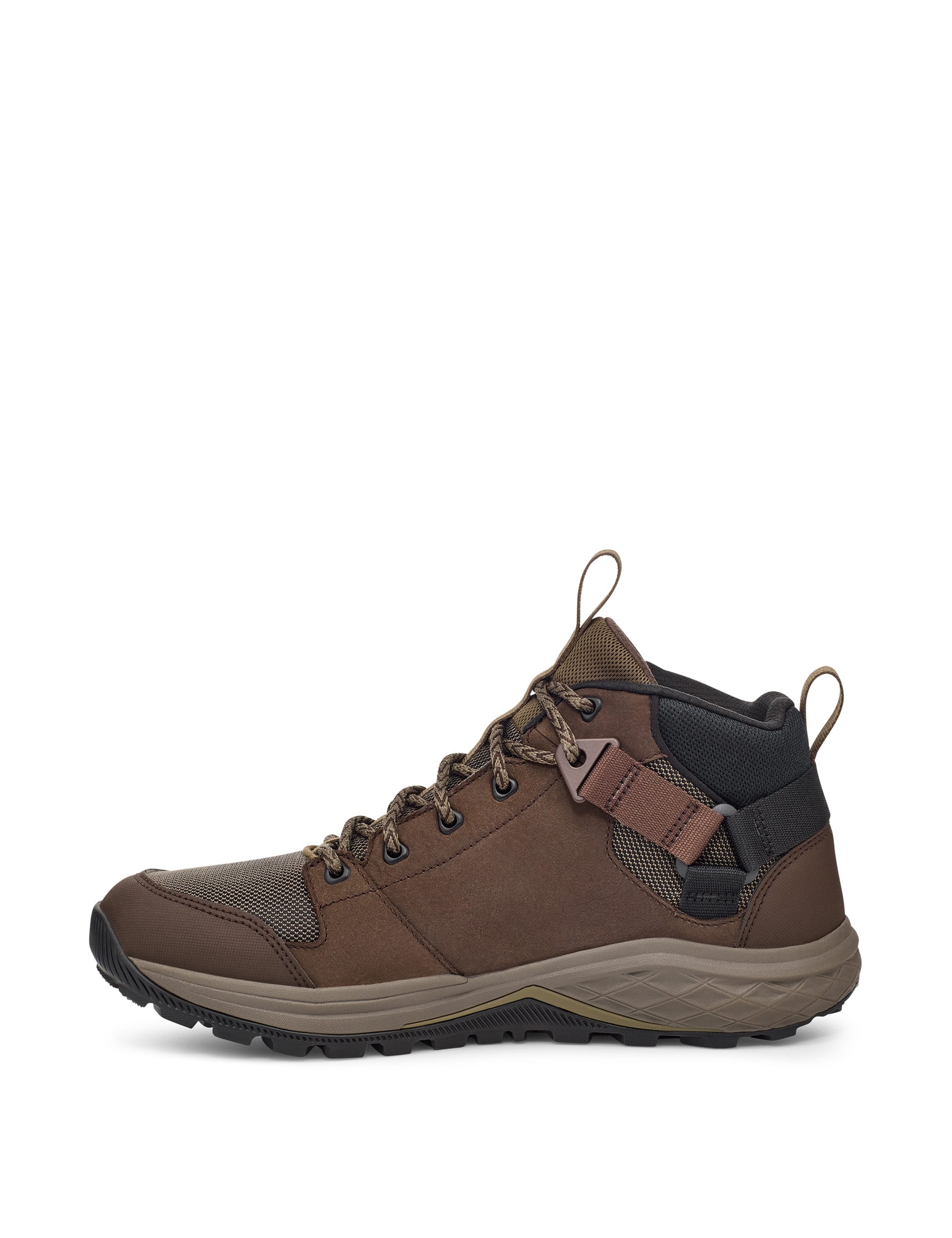 Teva Men's Leather Waterproof Walking Boots - 10 - Brown, Brown