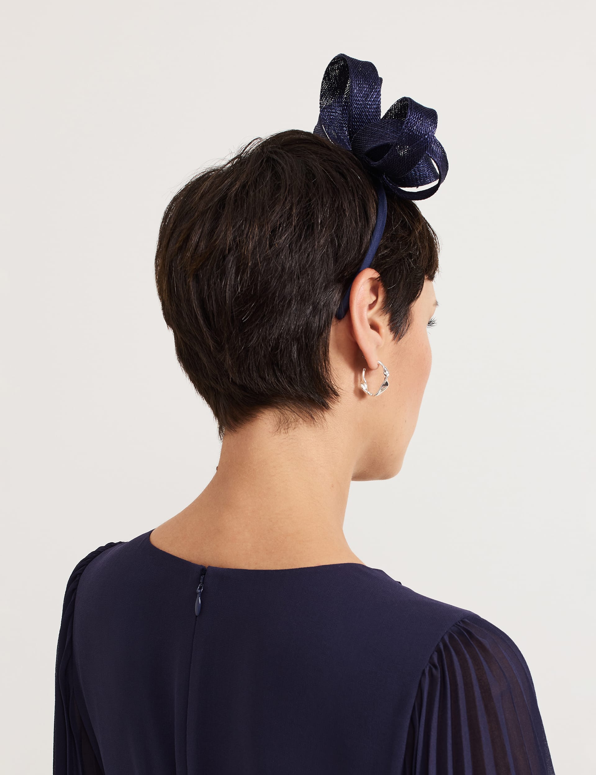 Phase Eight Women's Bow Headband - Navy, Navy