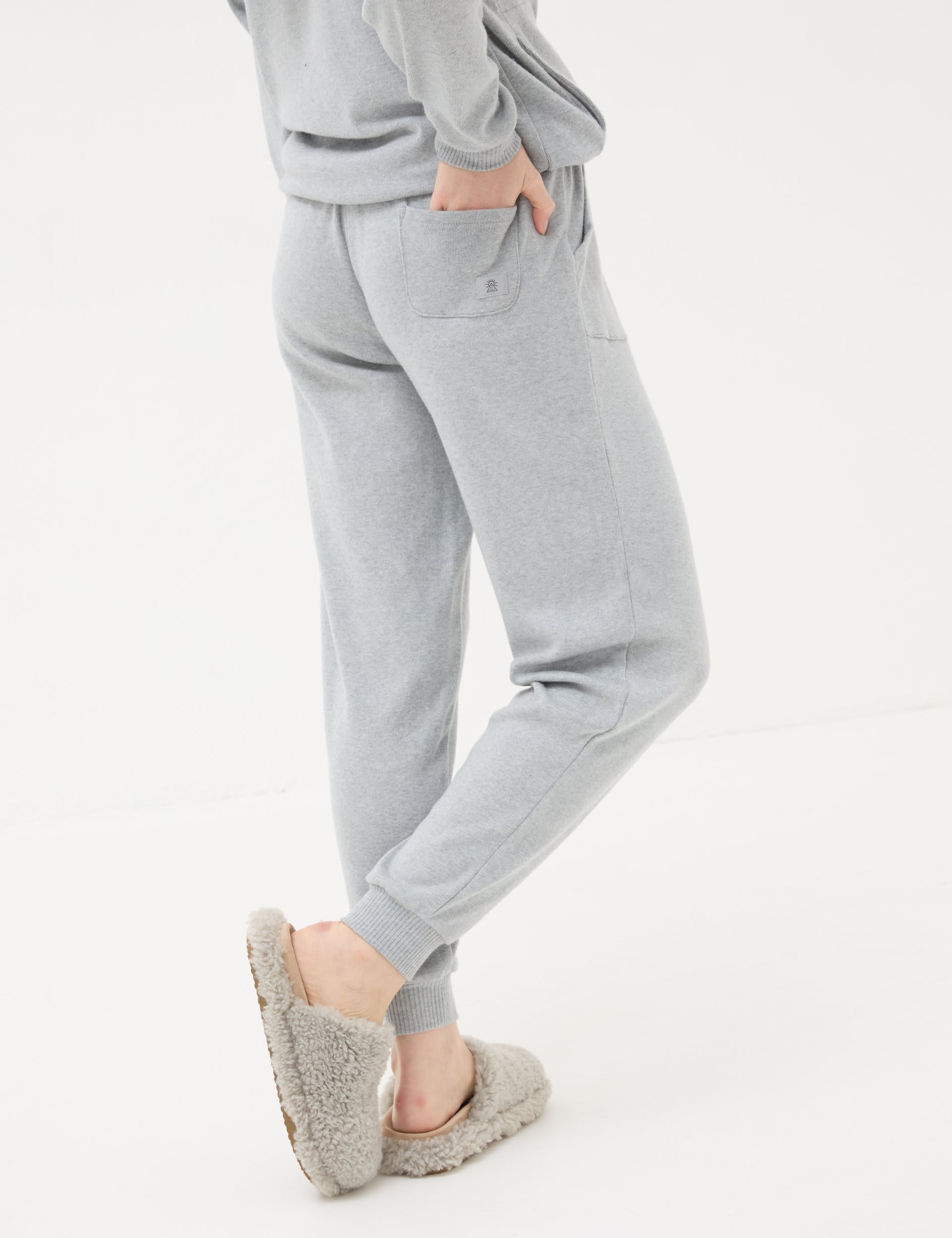 Fatface Women's Lounge Joggers - 10 - Grey, Grey