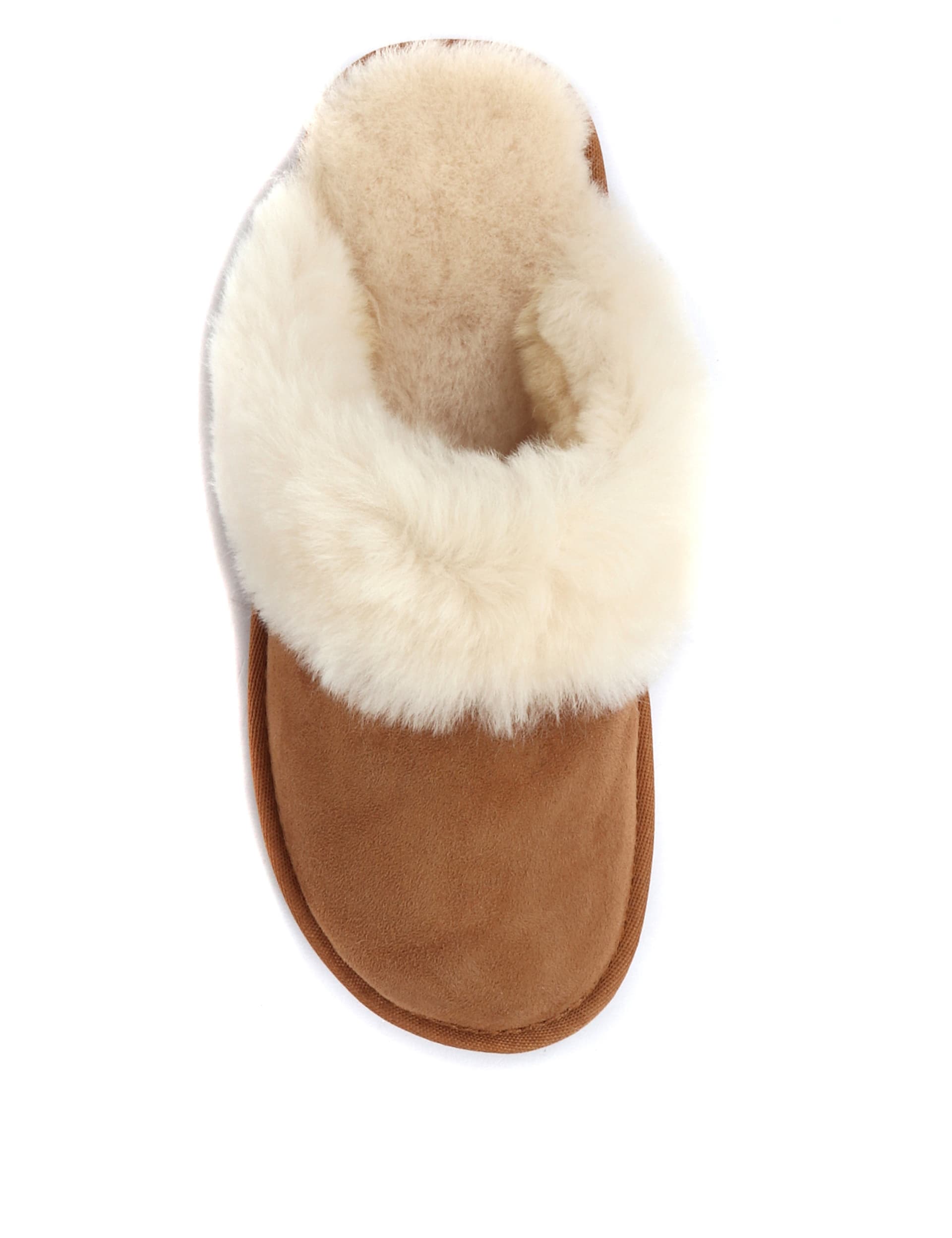 Jones Bootmaker Women's Sheepskin Mule Slippers - 3 - Brown, Brown,Grey