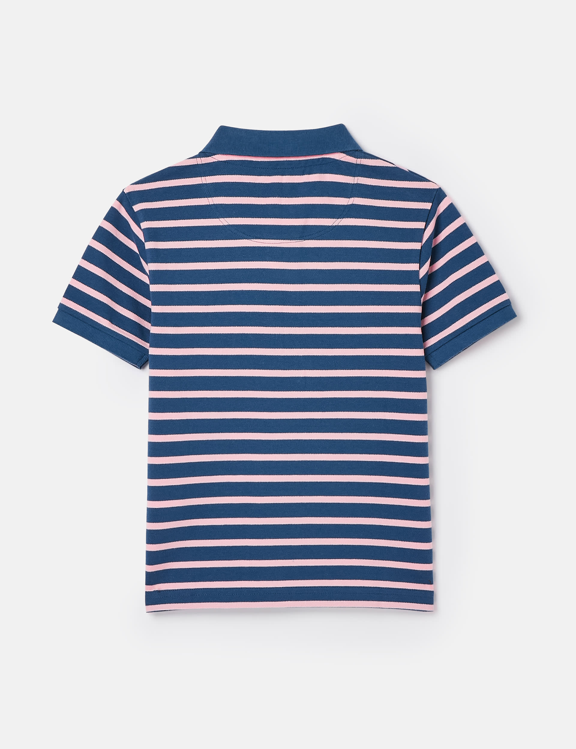 Joules Boys Pure Cotton Striped Polo Shirt (2-12 Yrs) - 7y - Blue Mix, Blue Mix