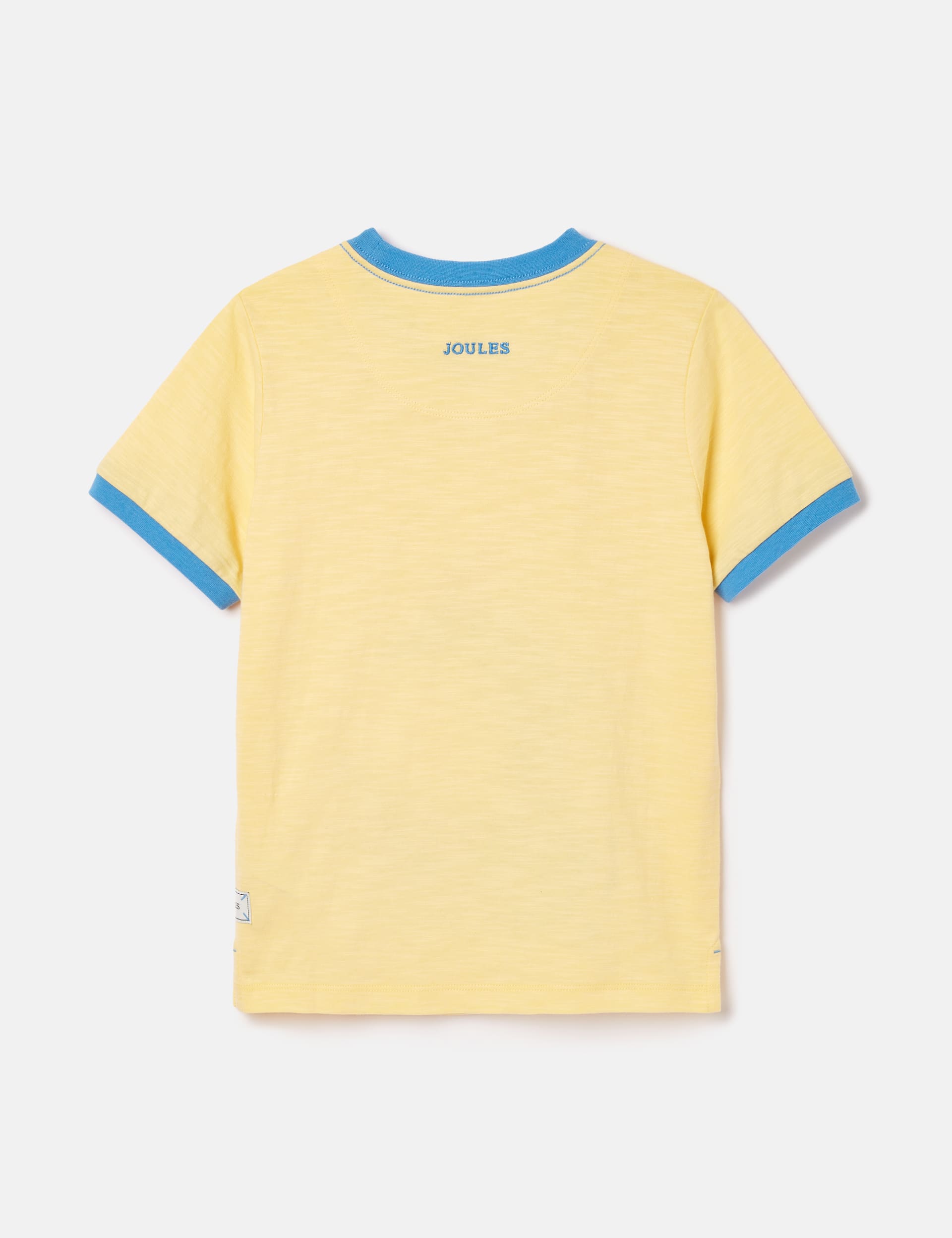 Joules Boys Pure Cotton Crocodile T-Shirt (2-6 Yrs) - 6y - Yellow, Yellow