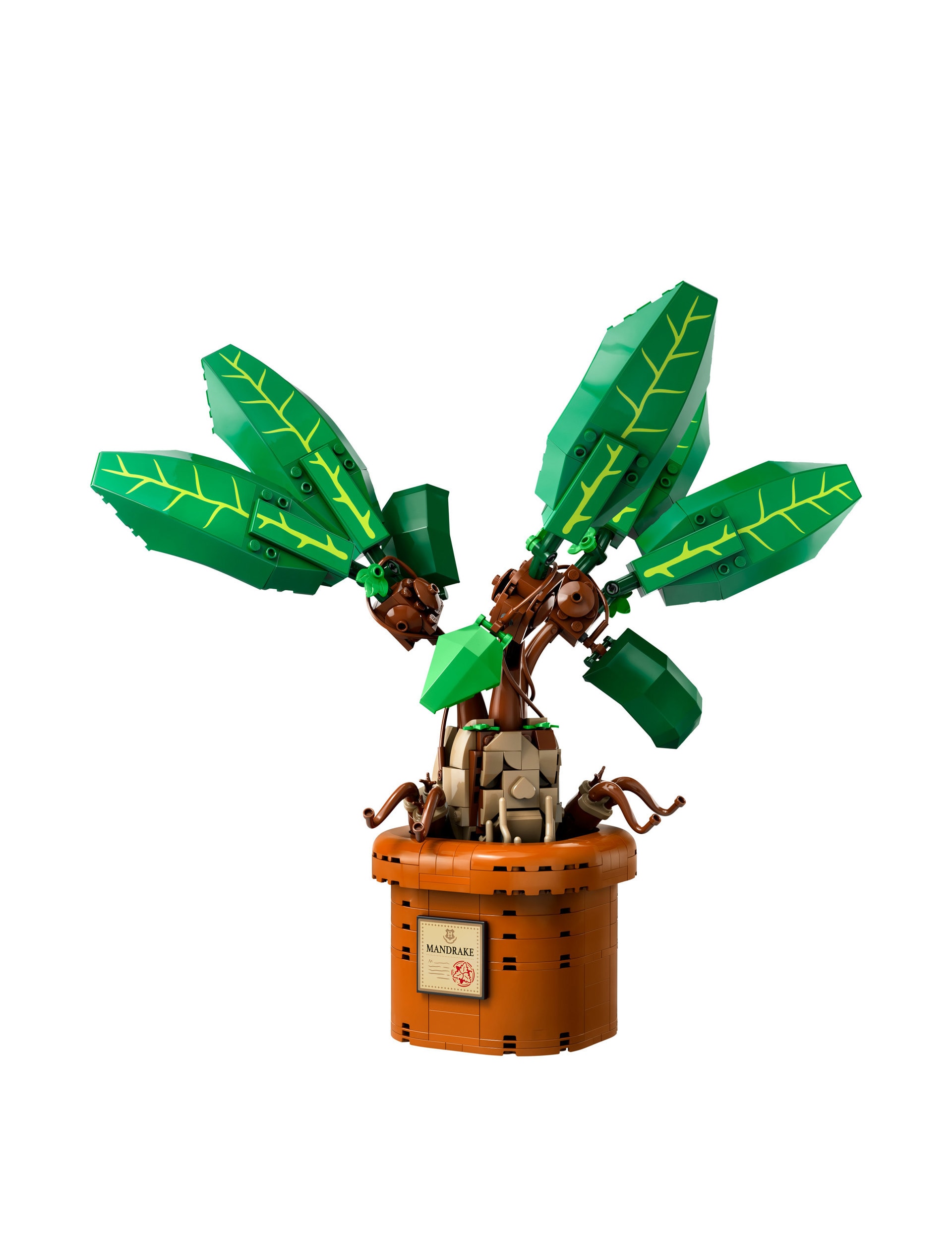 LEGO Harry Potter Mandrake Plant Toy, Magical Gift 76433 (10+ Yrs)