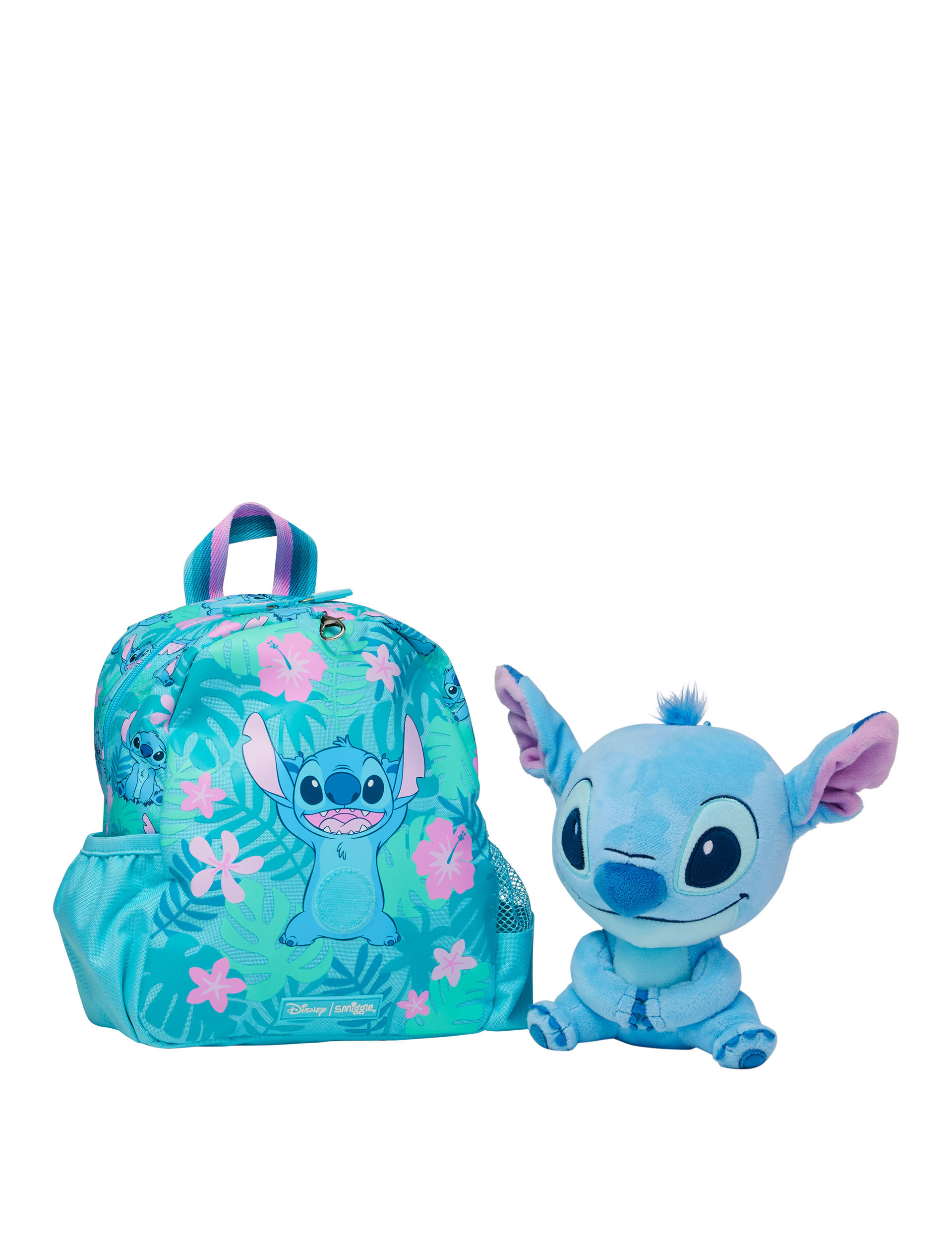 Smiggle Kids Lilo & Stitch Backpack (3+ Yrs) - Light Blue, Light Blue