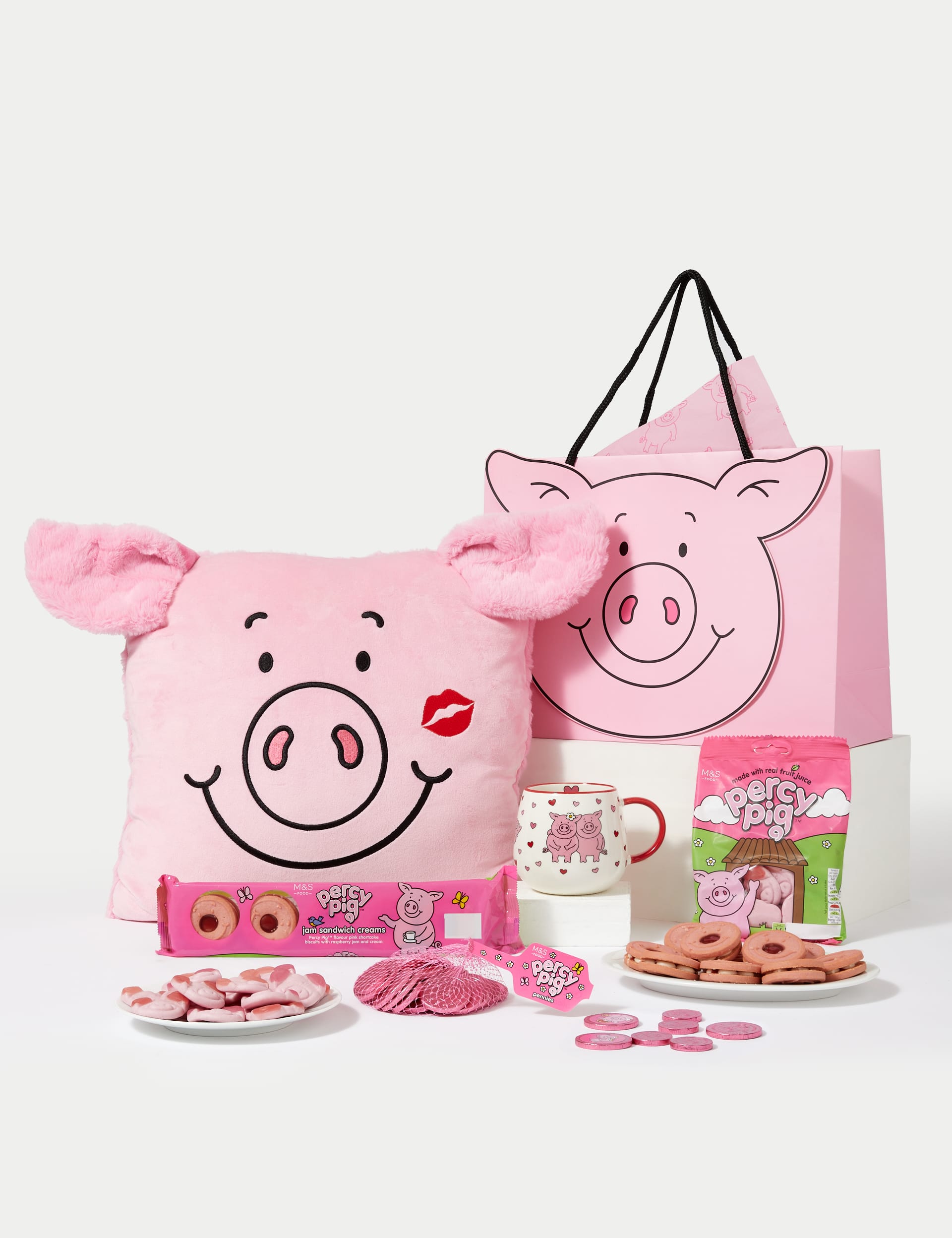 Percy Pig Cosy Night In Gift Bag