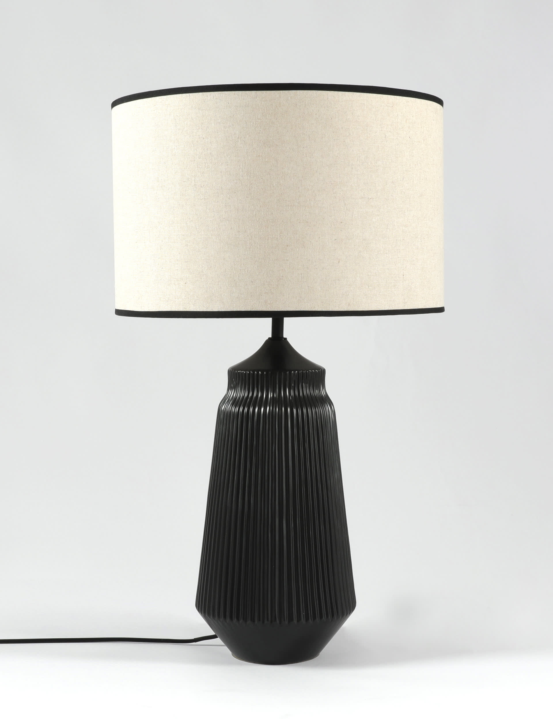 M&S Collection Jemma Table Lamp - Black Mix, Black Mix