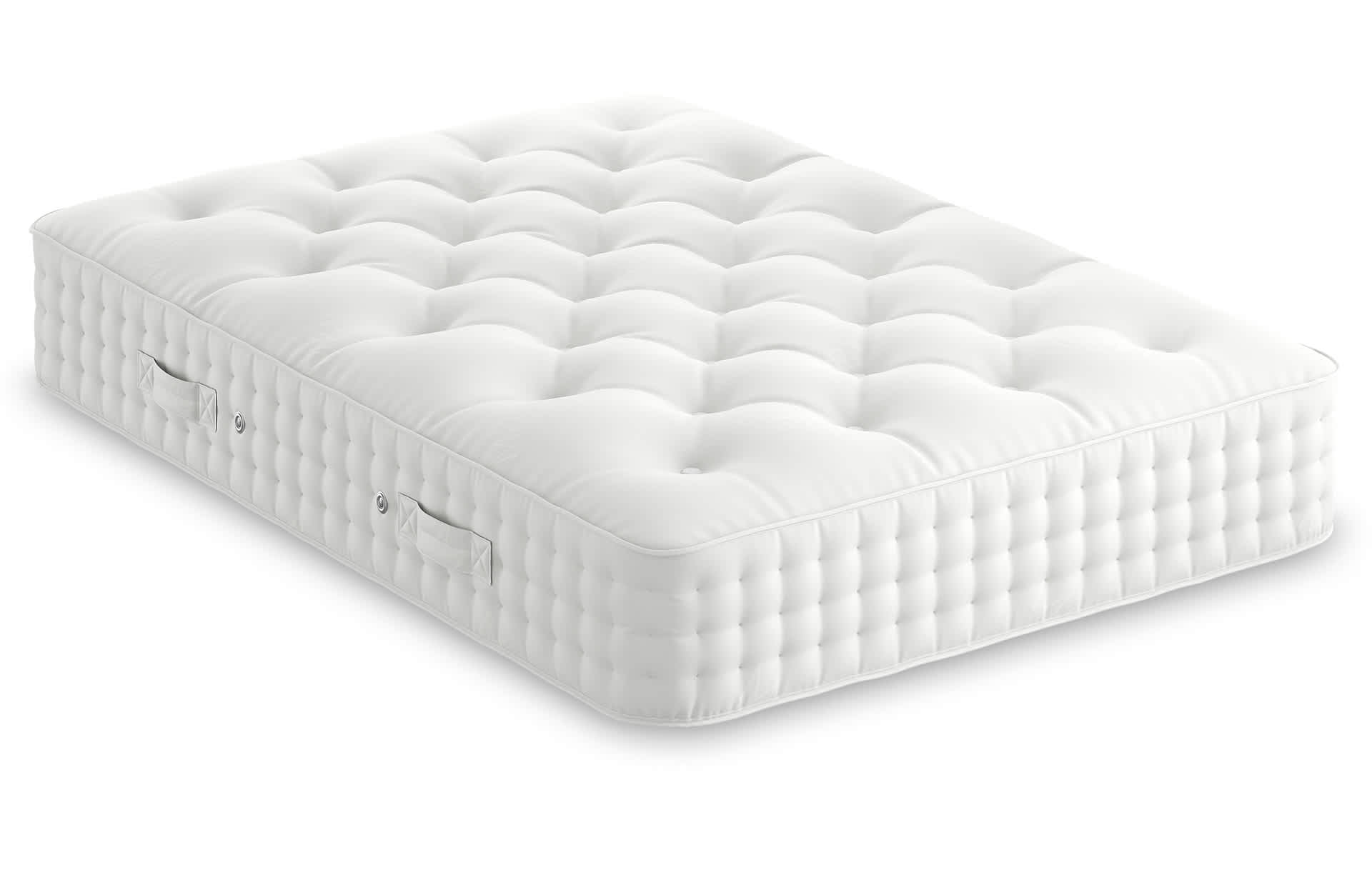 M&S Collection 1500 Pocket Spring Extra Firm Mattress - 3FT - White, White