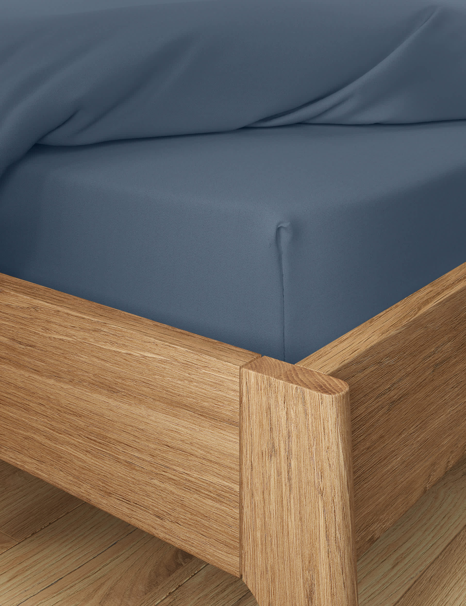 M&S Bamboo Cotton Blend Sateen Fitted Sheet