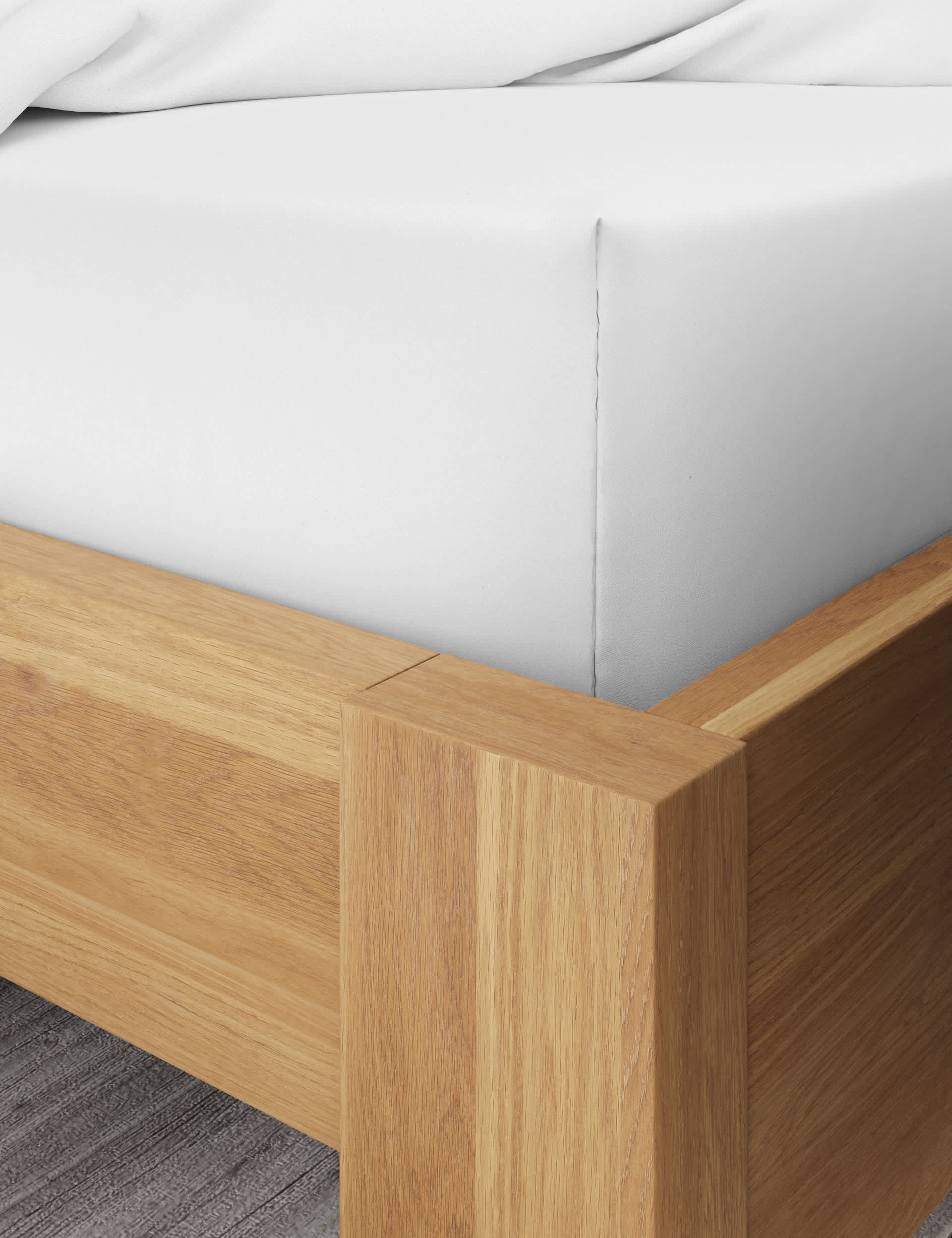 M&S Bamboo Cotton Blend Sateen Deep Fitted Sheet