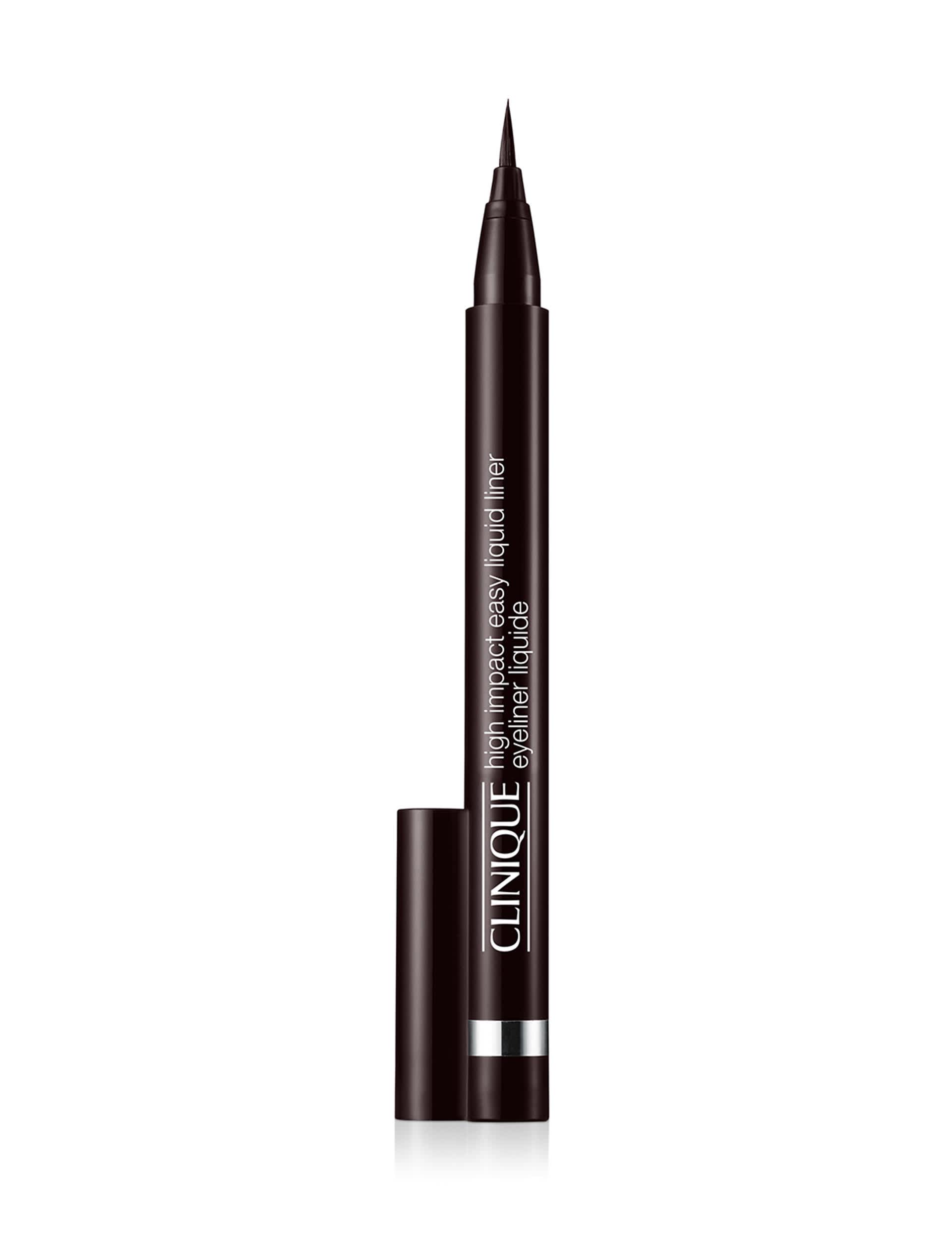 Clinique Women's High Impact Easy Liquid Liner 2ml - Brown High Shine, Black,Brown High Shine