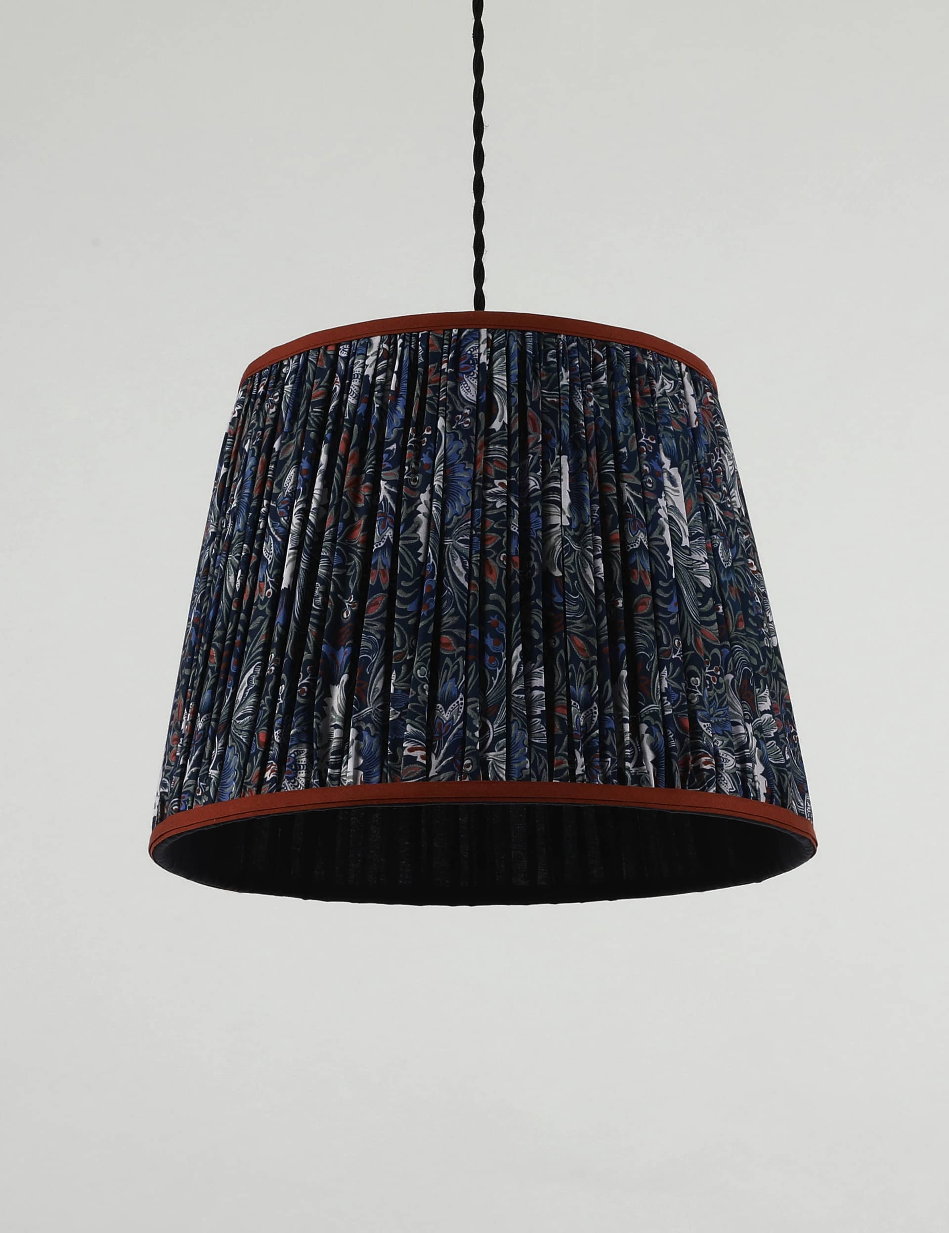 M&S Printed Pleated Ceiling Lamp Shade - Multi, Multi