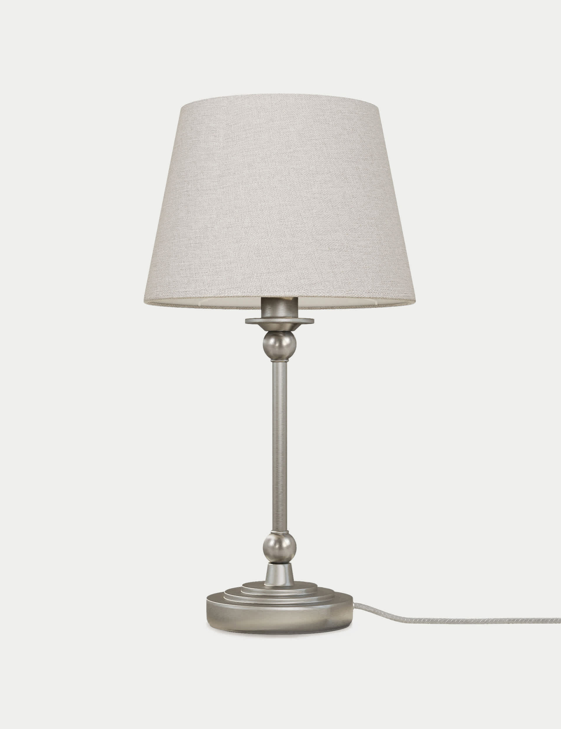 M&S Blair Table Lamp - Grey Mix, Grey Mix