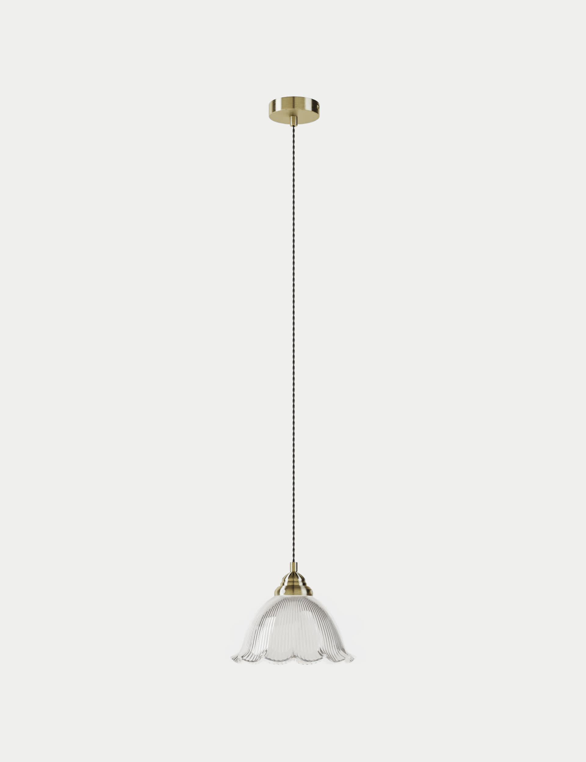 M&S Josephine Pendant Light - Clear, Clear