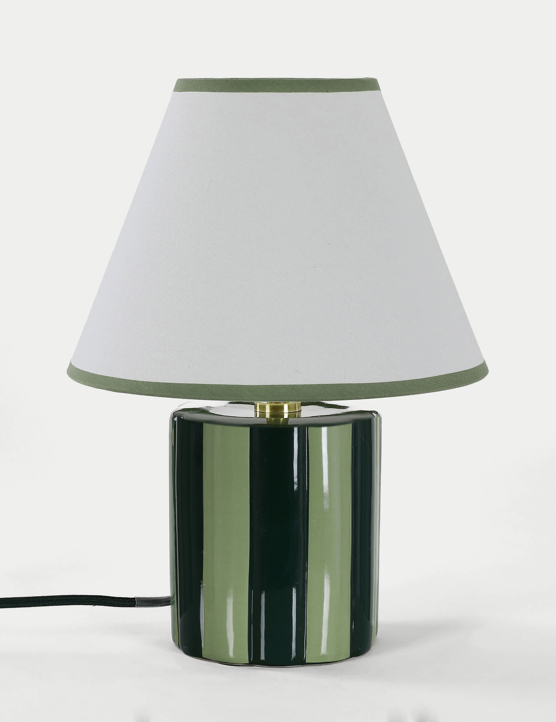 M&S Lola Table Lamp - Green, Ochre,Red,Green