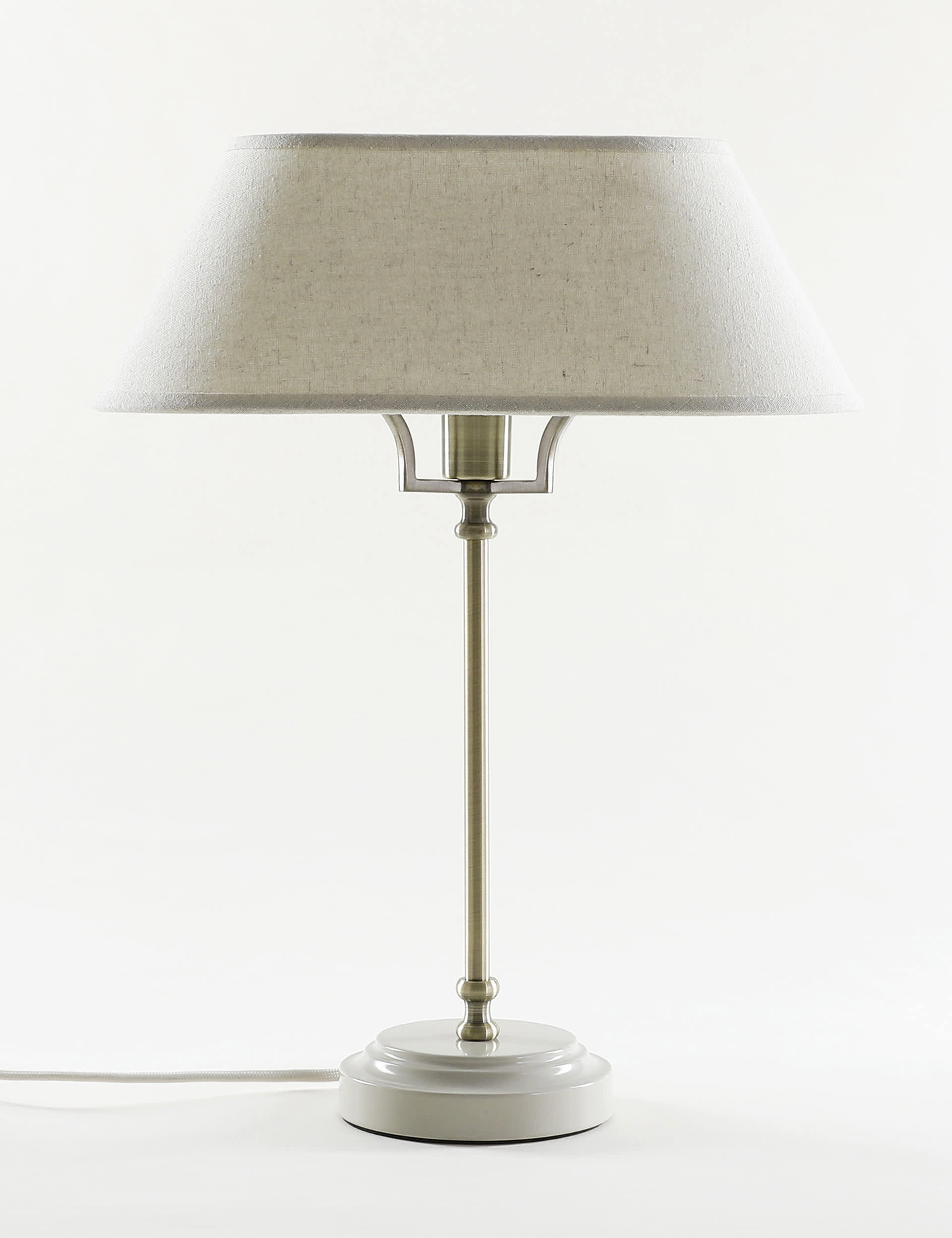 M&S Hugo Table Lamp - Antique Brass, Antique Brass