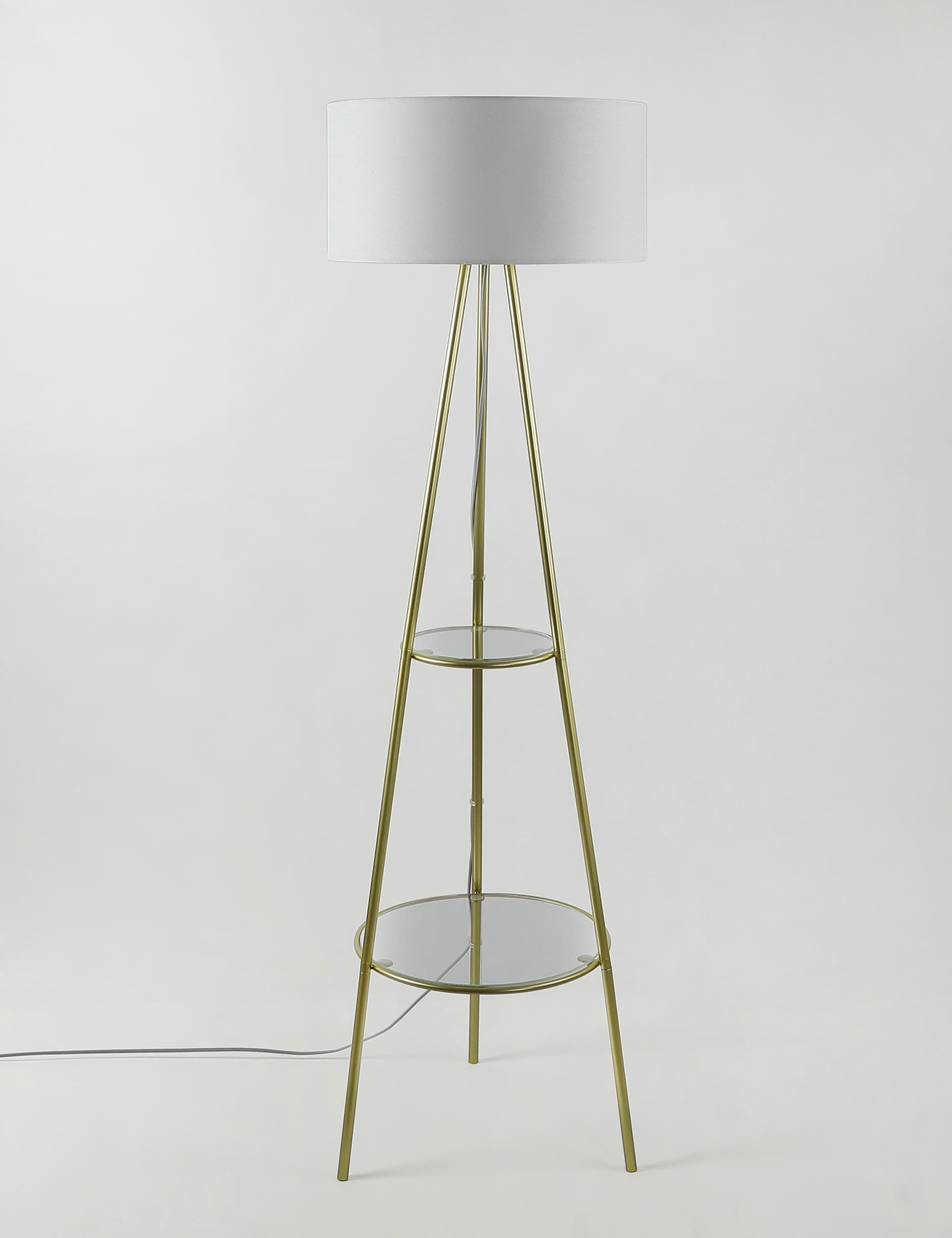 M&S Metal Multi-Functional Floor Lamp, Multi