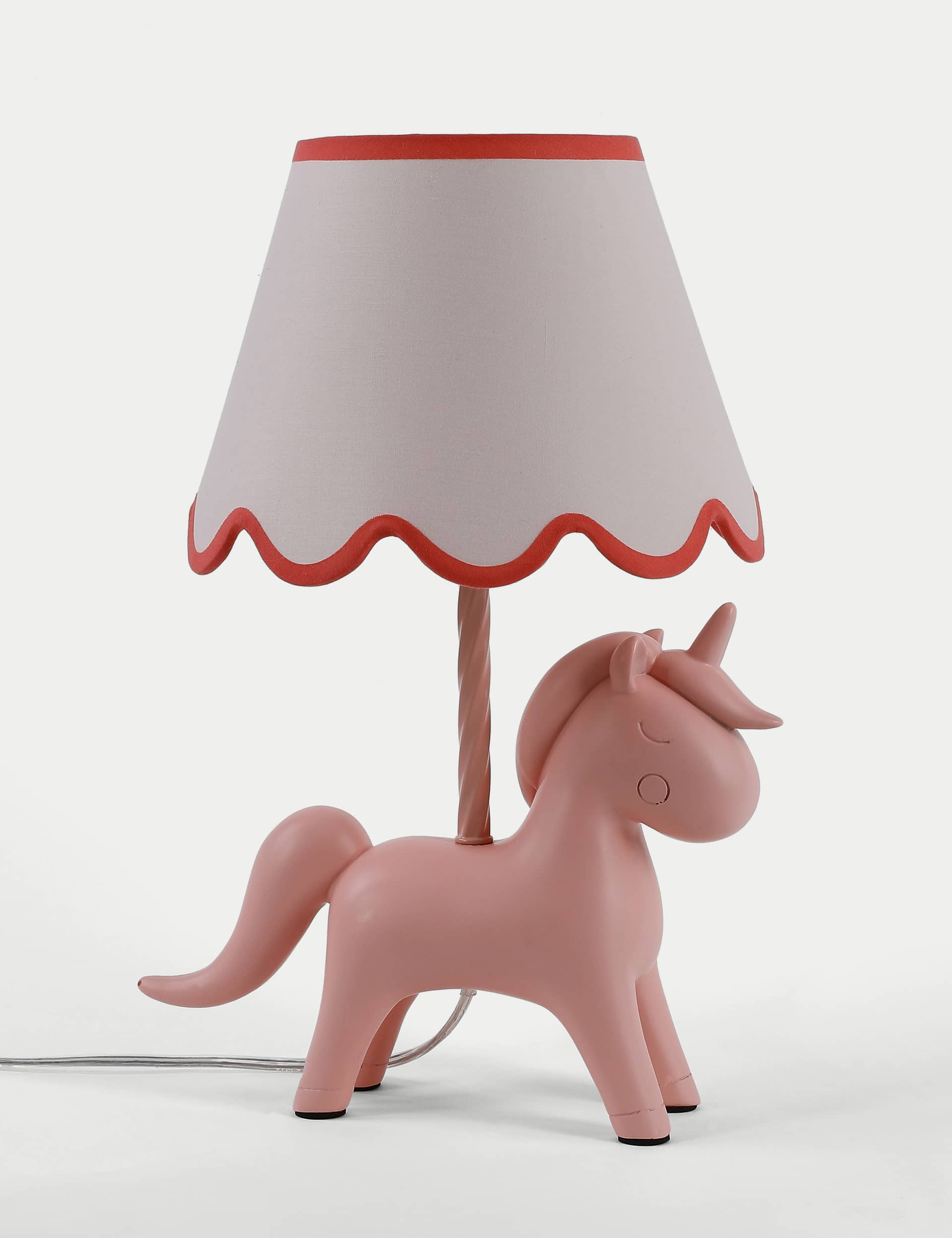 M&S Unicorn Table Lamp - Pink, Pink