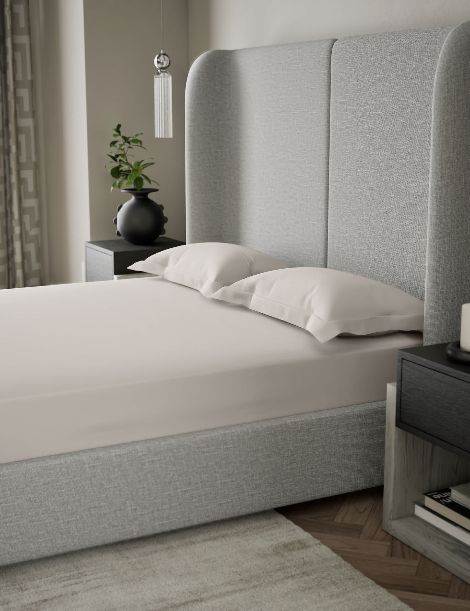 M&S X Kelly Hoppen 500 Thread Count Deep Fitted Sheet