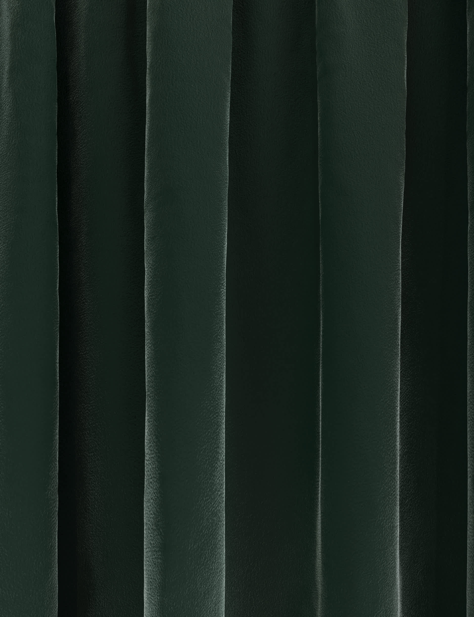 M&S Velvet Pencil Pleat Ultra Thermal Curtains - EW72 - Forest Green, Navy,Forest Green,Charcoal,Bro