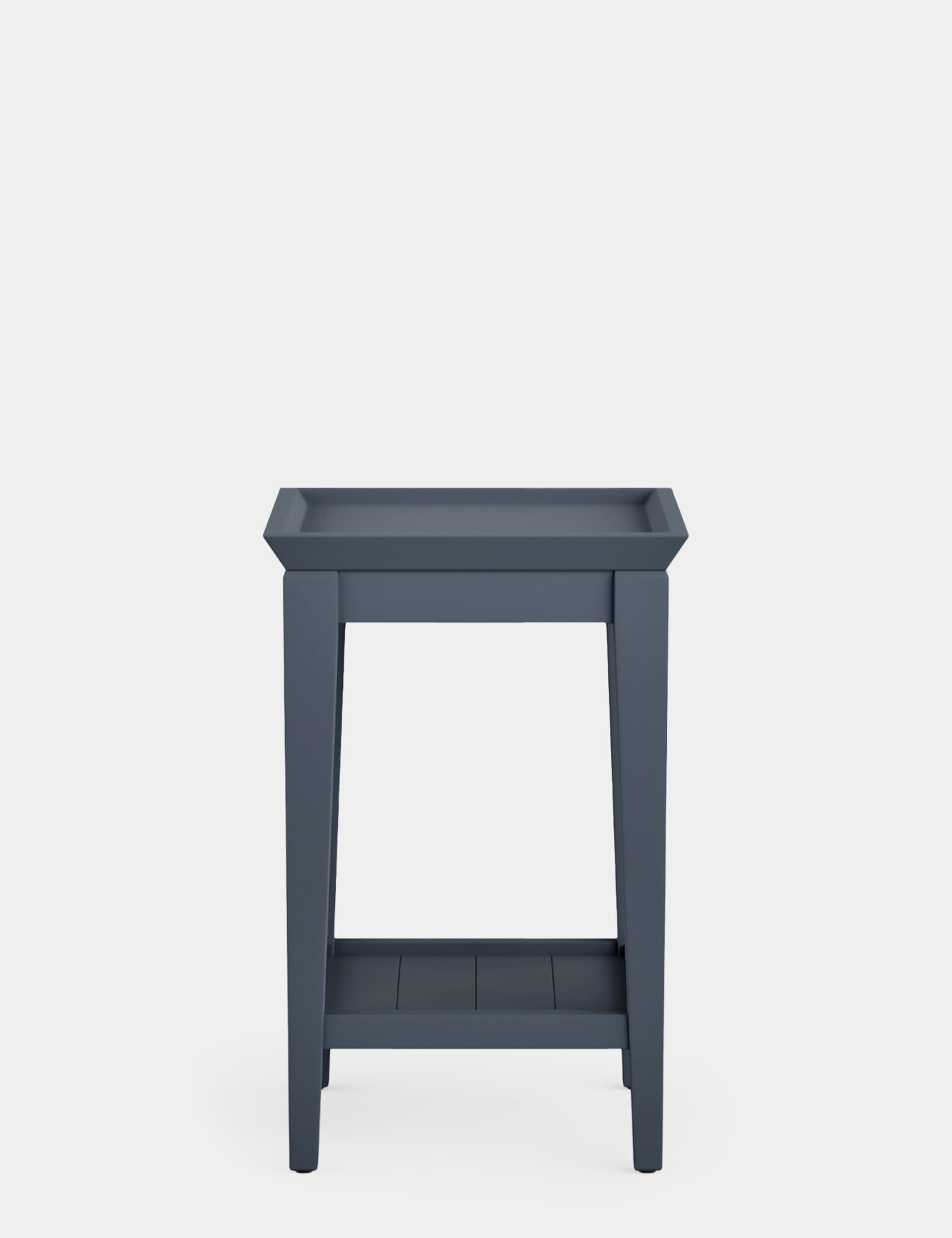 M&S Collection Sandbanks Side Table - Slate Blue, Neutral,Slate Blue