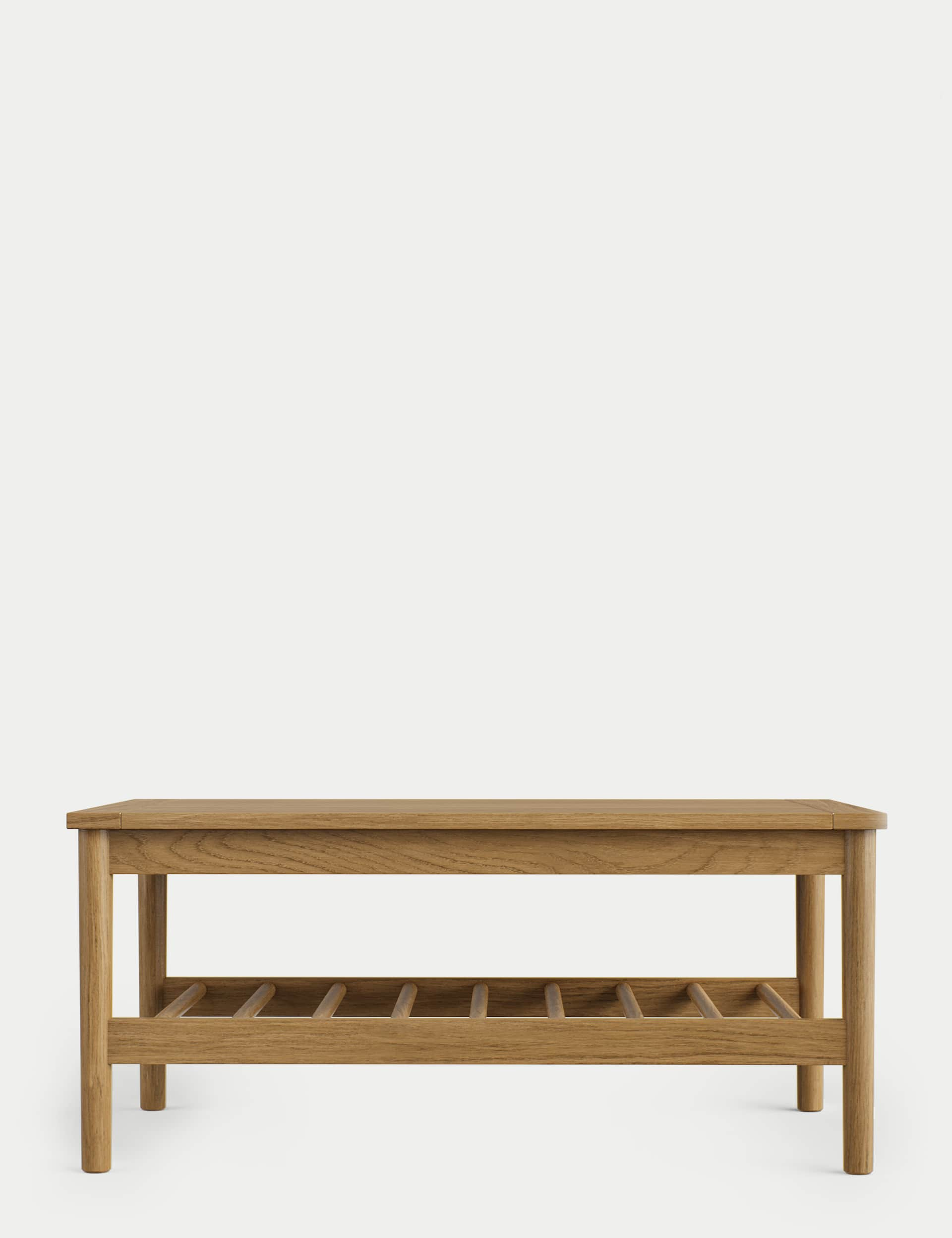 M&S Collection Newark Spindle Coffee Table - Oak, Oak