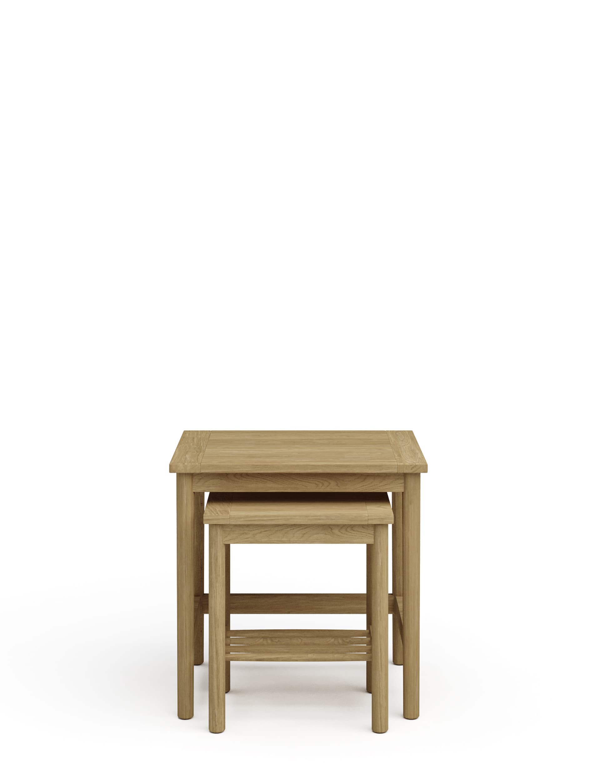 M&S Collection Newark Nest of Tables - Oak, Oak