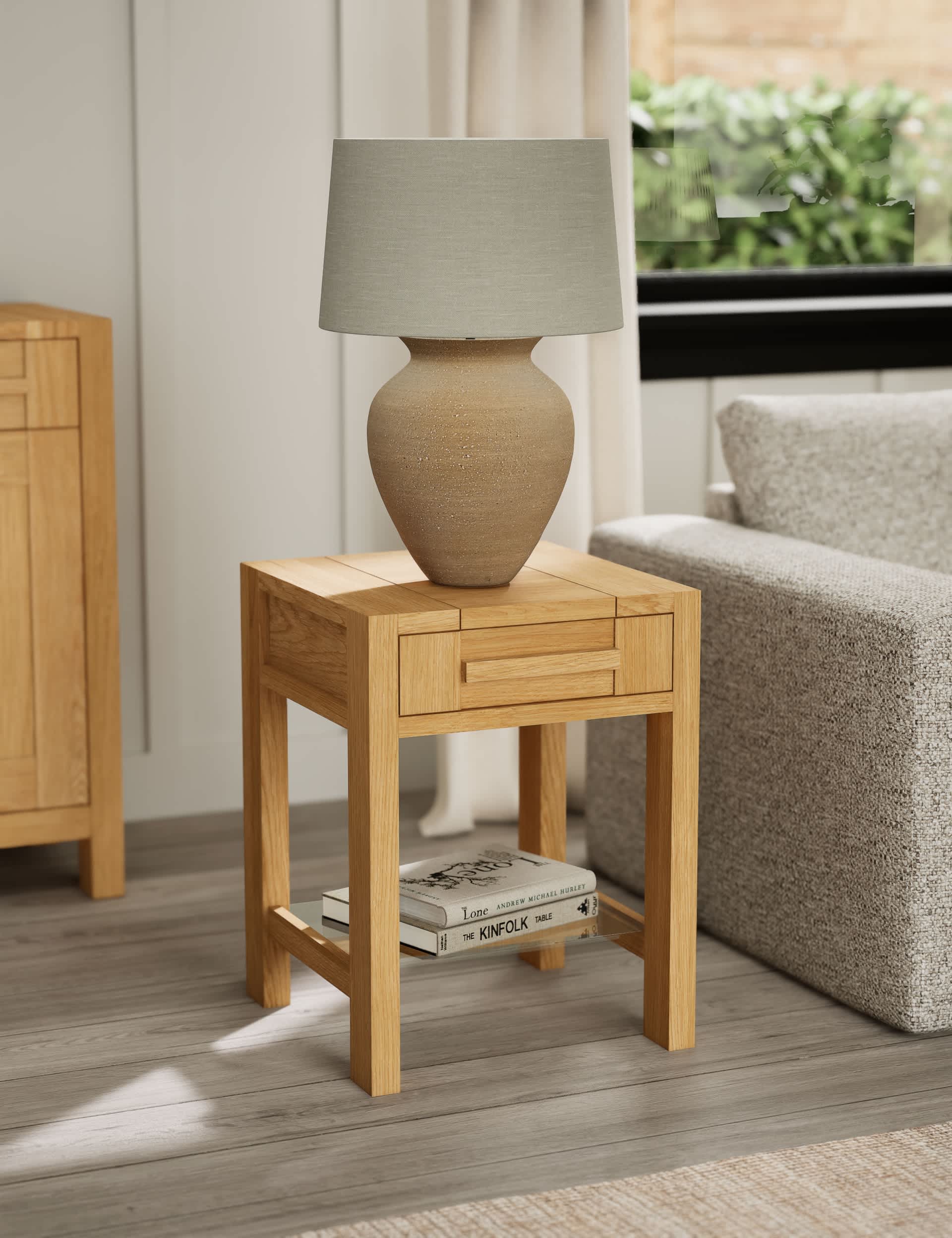 M&S Sonoma Side Table - Oak, Oak