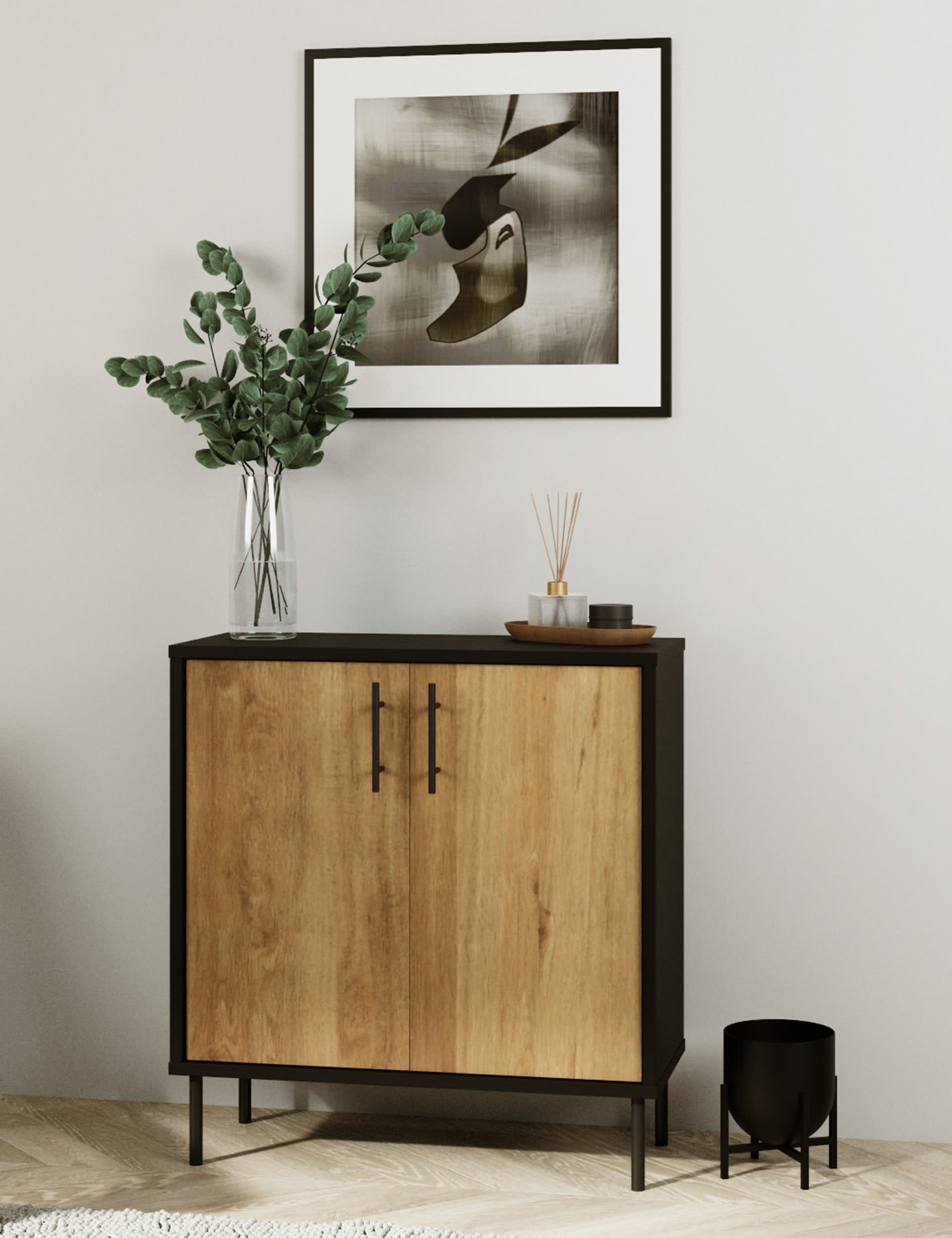 M&S Holt Small Sideboard - Natural Mix, Natural Mix