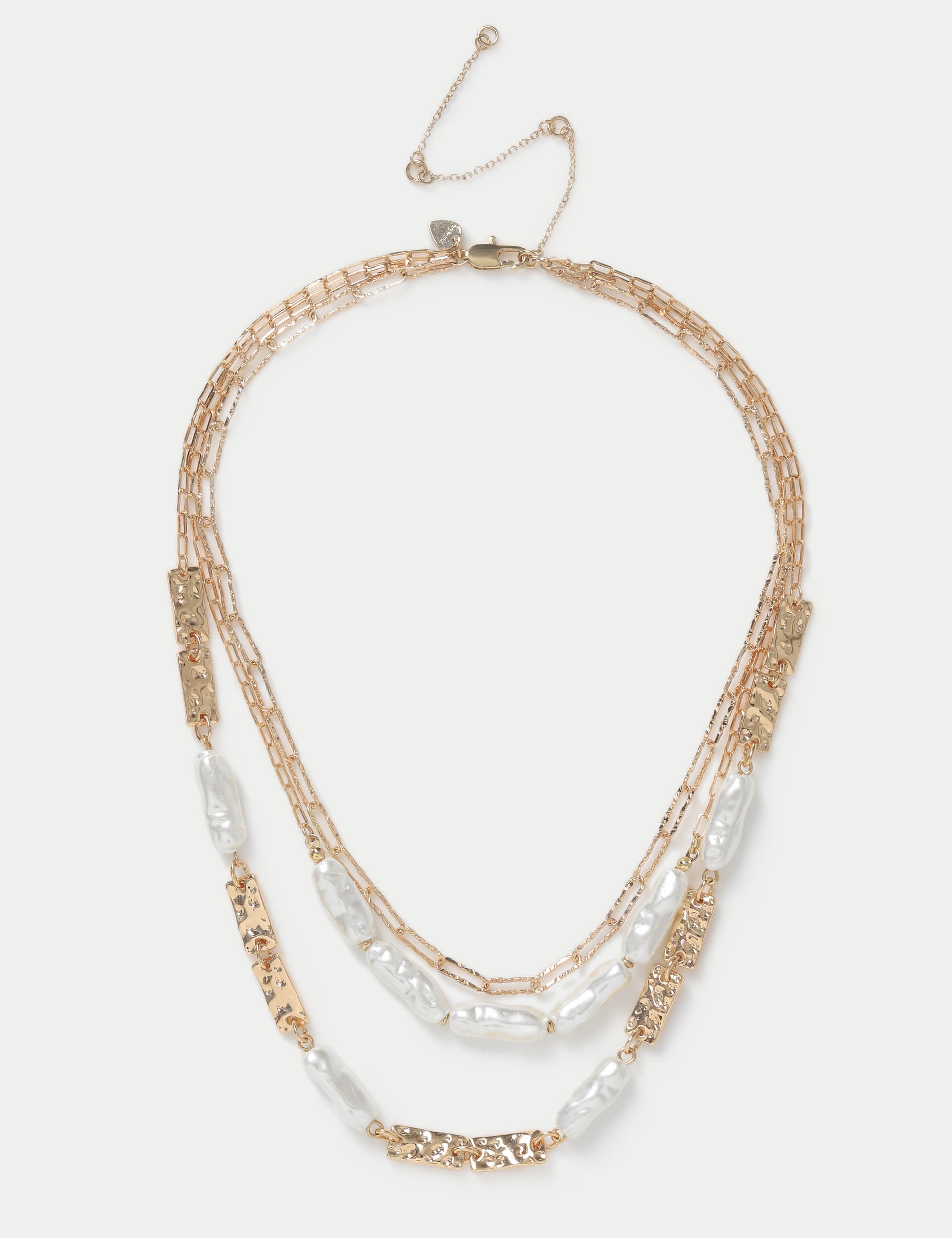 Per Una Women's Pearl Multi Row Necklace