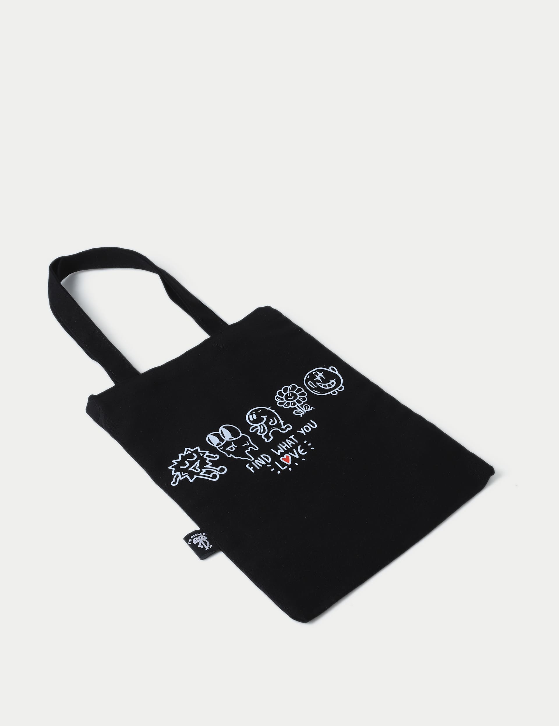 M&S Collection The Doodle Boy Tote Bag - Black, Black