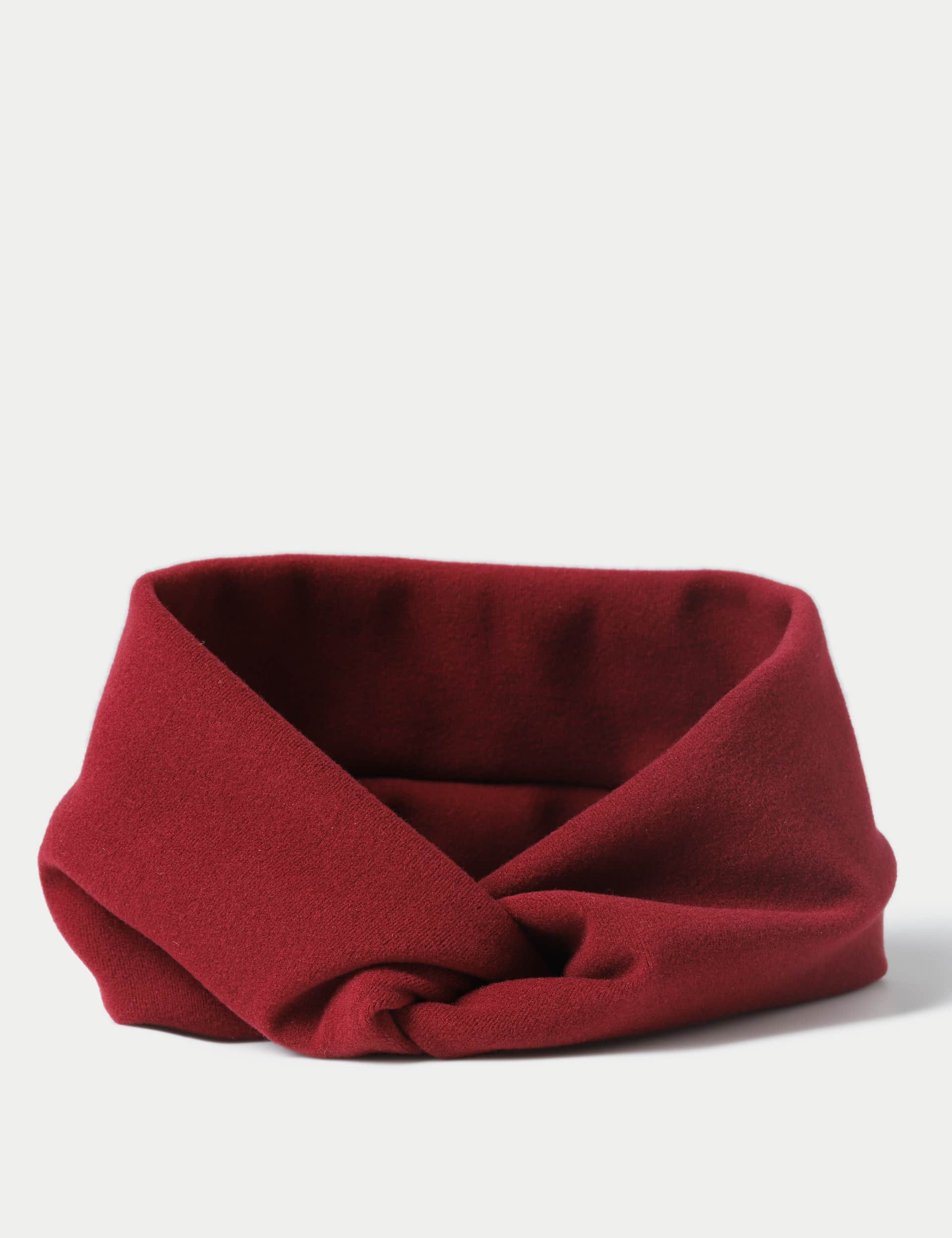 M&S Girls Burgundy Bandeau, Burgundy