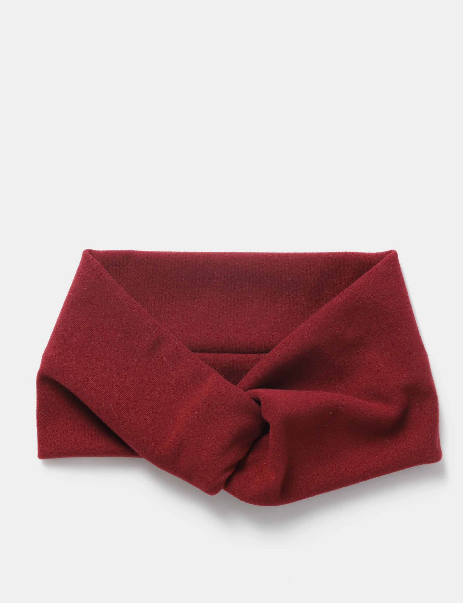 M&S Collection Girls Burgundy Bandeau, Burgundy