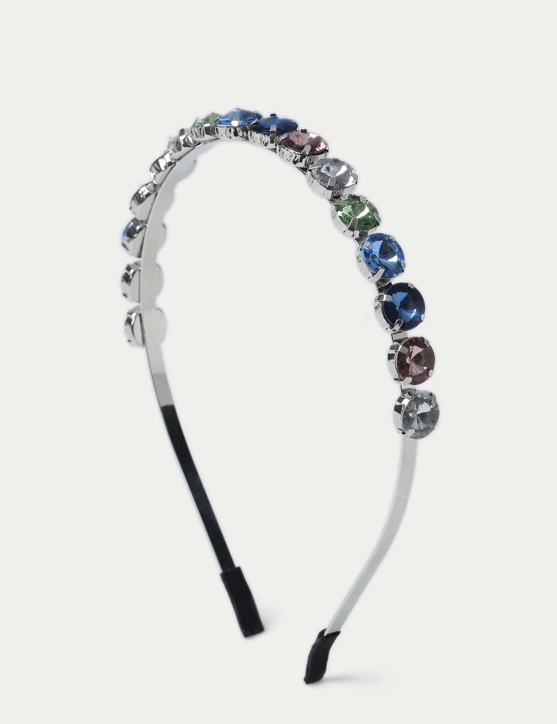 M&S Girls Rainbow Gem Headband - Multi, Multi