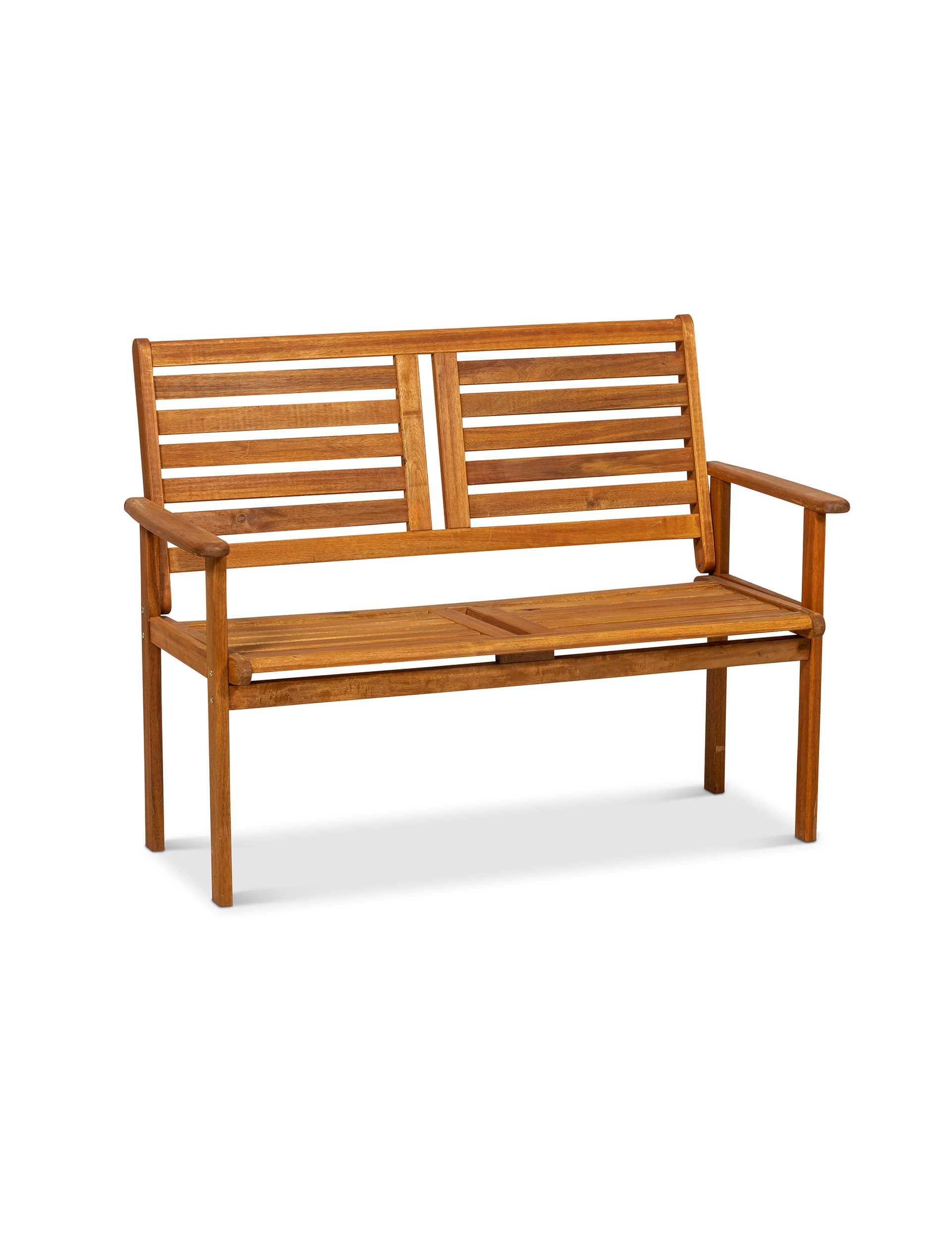 Royalcraft Napoli 2 Seater Garden Bench - Natural, Natural