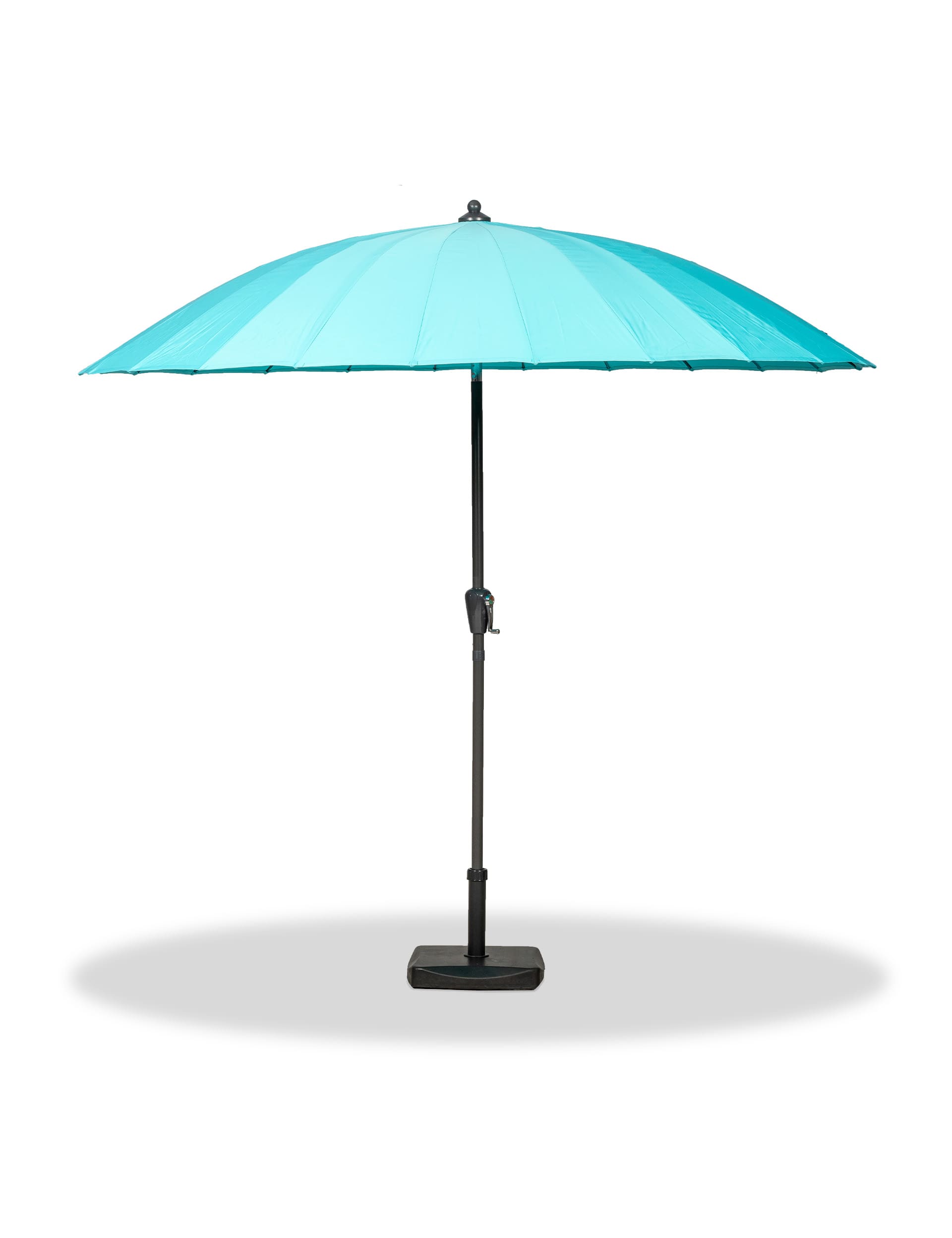 Royalcraft Shanghai Garden Parasol - Bright Blue, Bright Blue