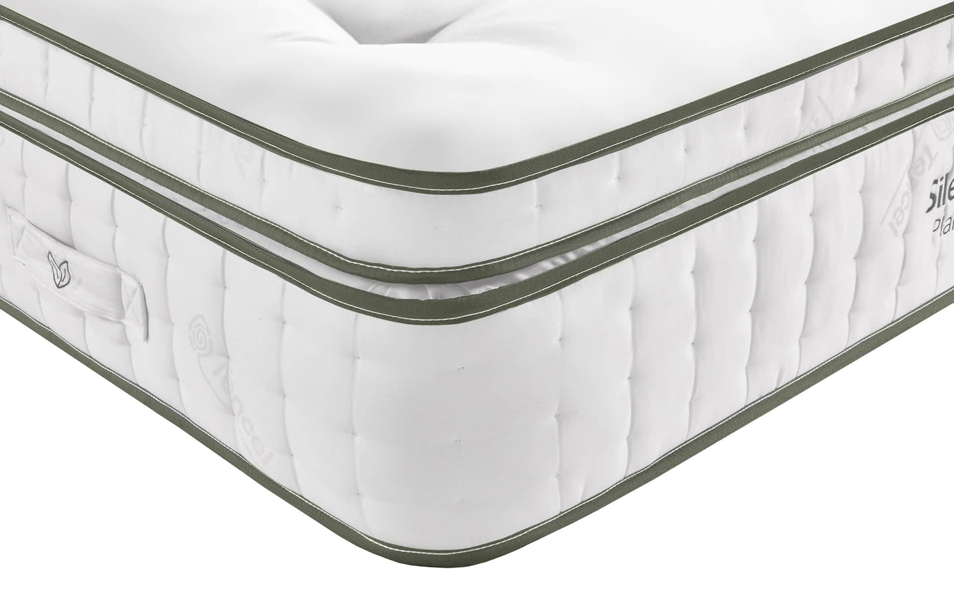 Silentnight Hypoallergenic 1800 Pocket Spring Mattress - 5FT - White, White