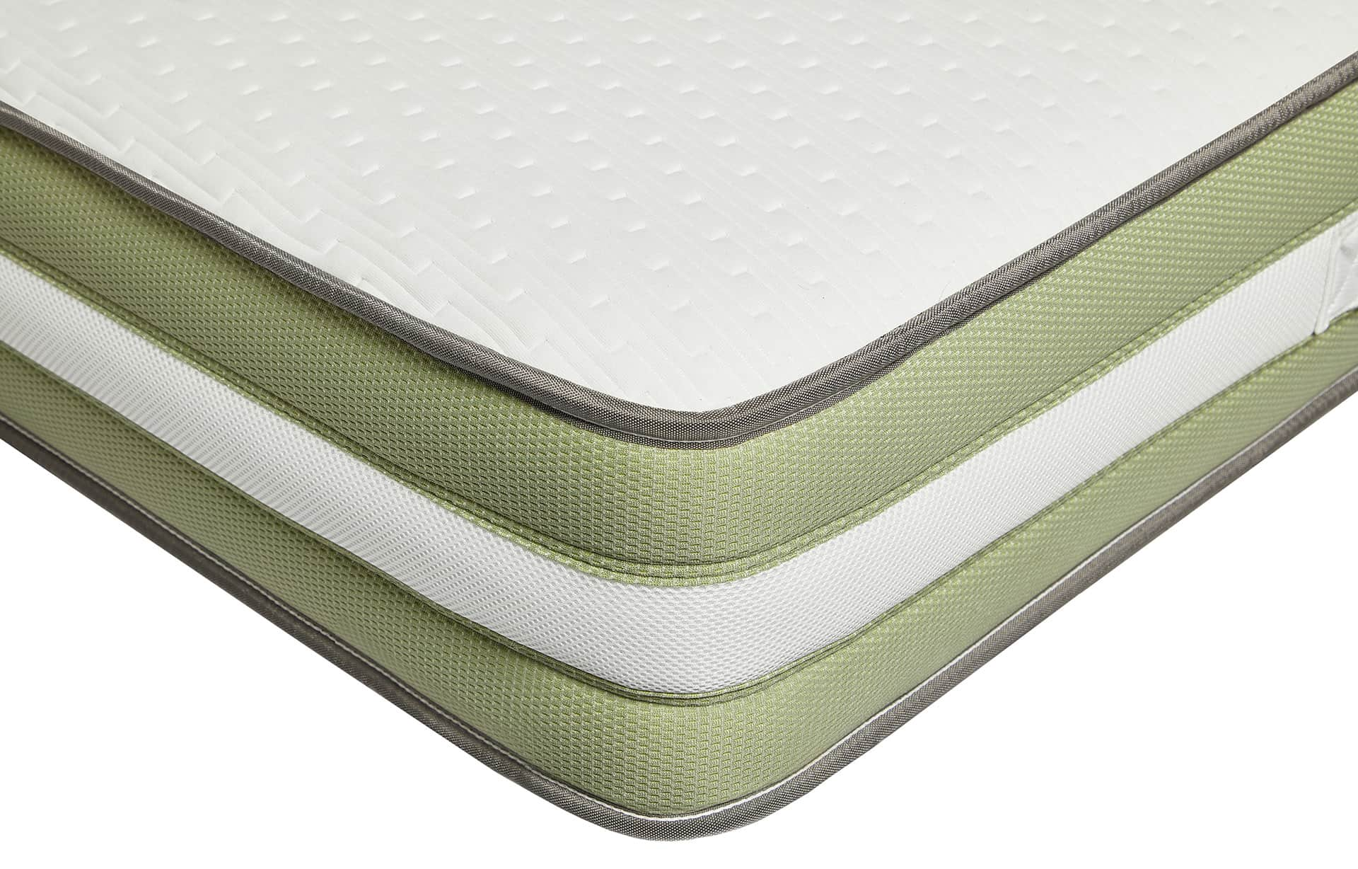 Silentnight Just Breathe 1000 Pocket Sprung Mattress - 3FT - White Mix, White Mix