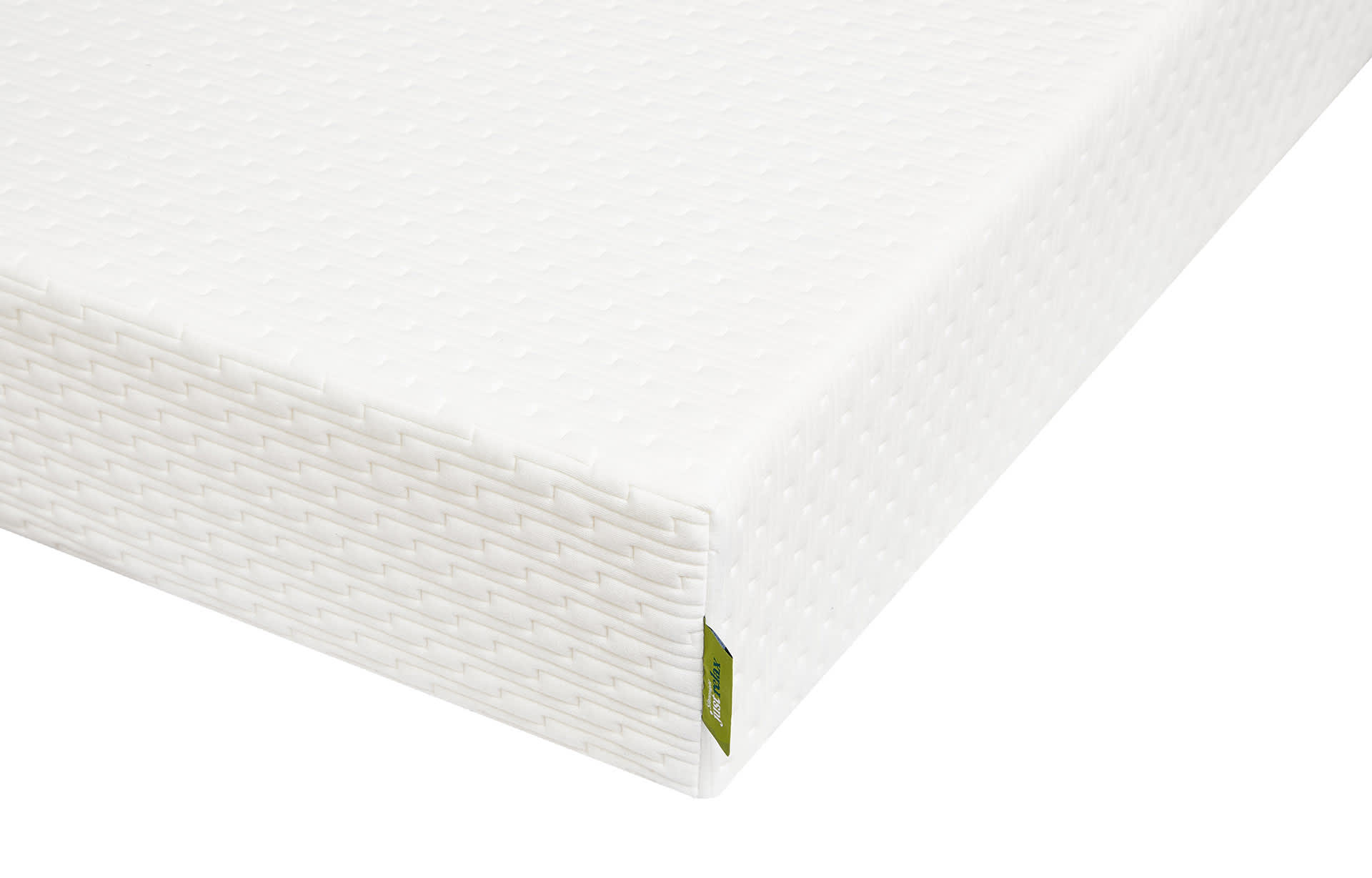 Silentnight Just Relax Memory Foam Mattress - 5FT - White Mix, White Mix