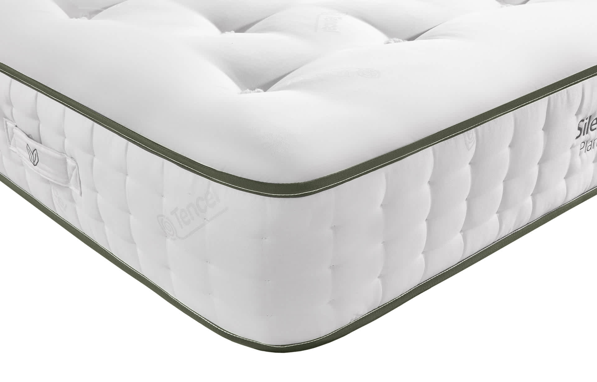 Silentnight Plant Based 1200 Pocket Spring Mattress - 5FT - White, White