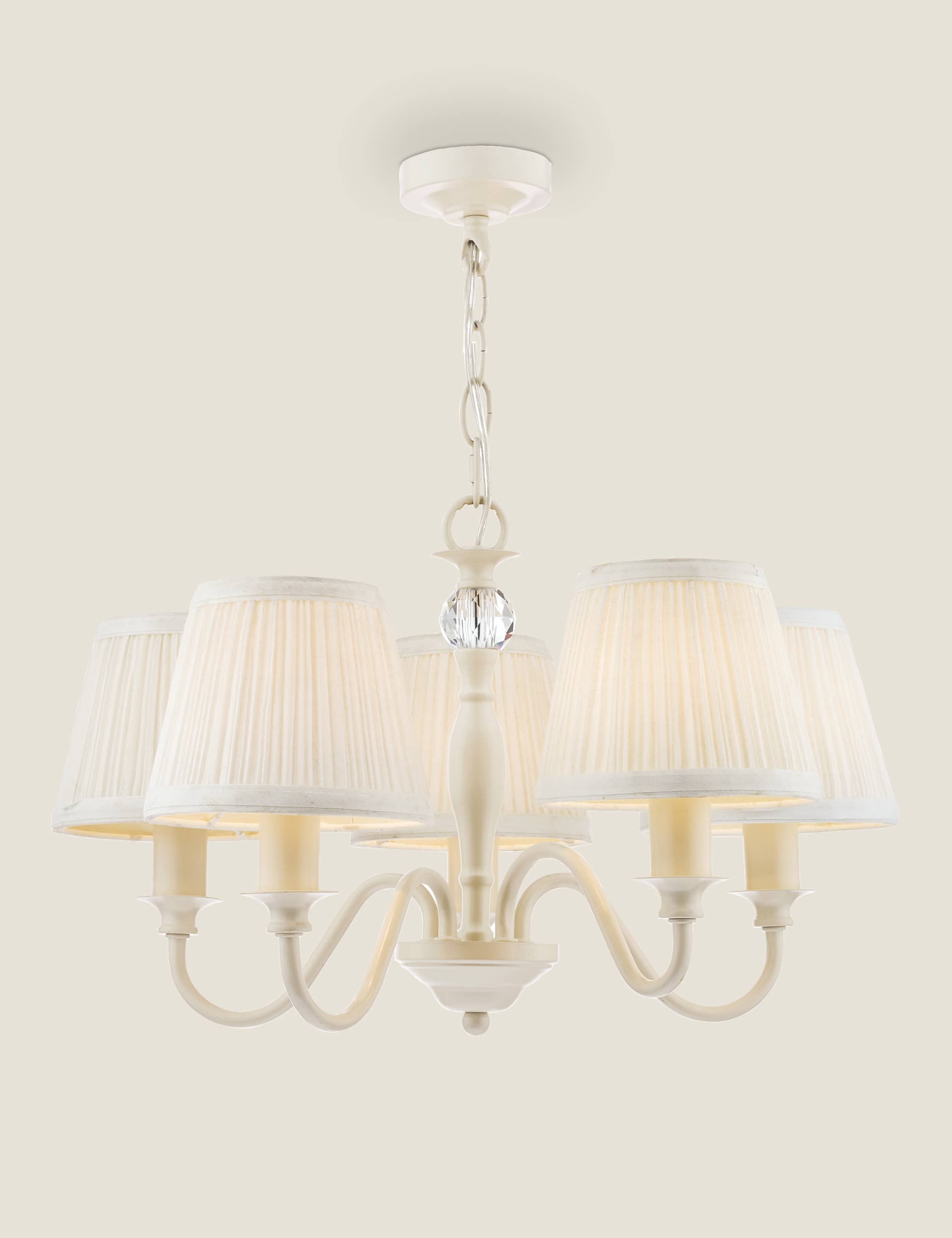 Laura Ashley Ellis Five Arm Pendant Light