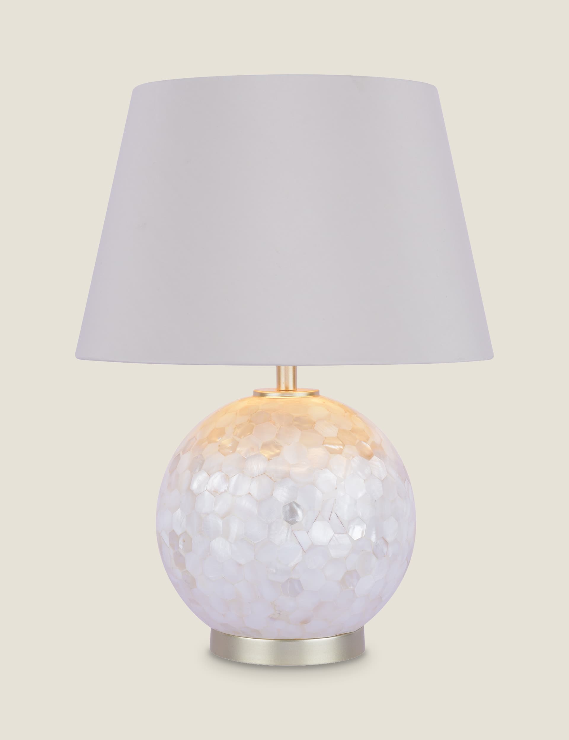 Laura Ashley Mathern Table Lamp - Champagne, Champagne