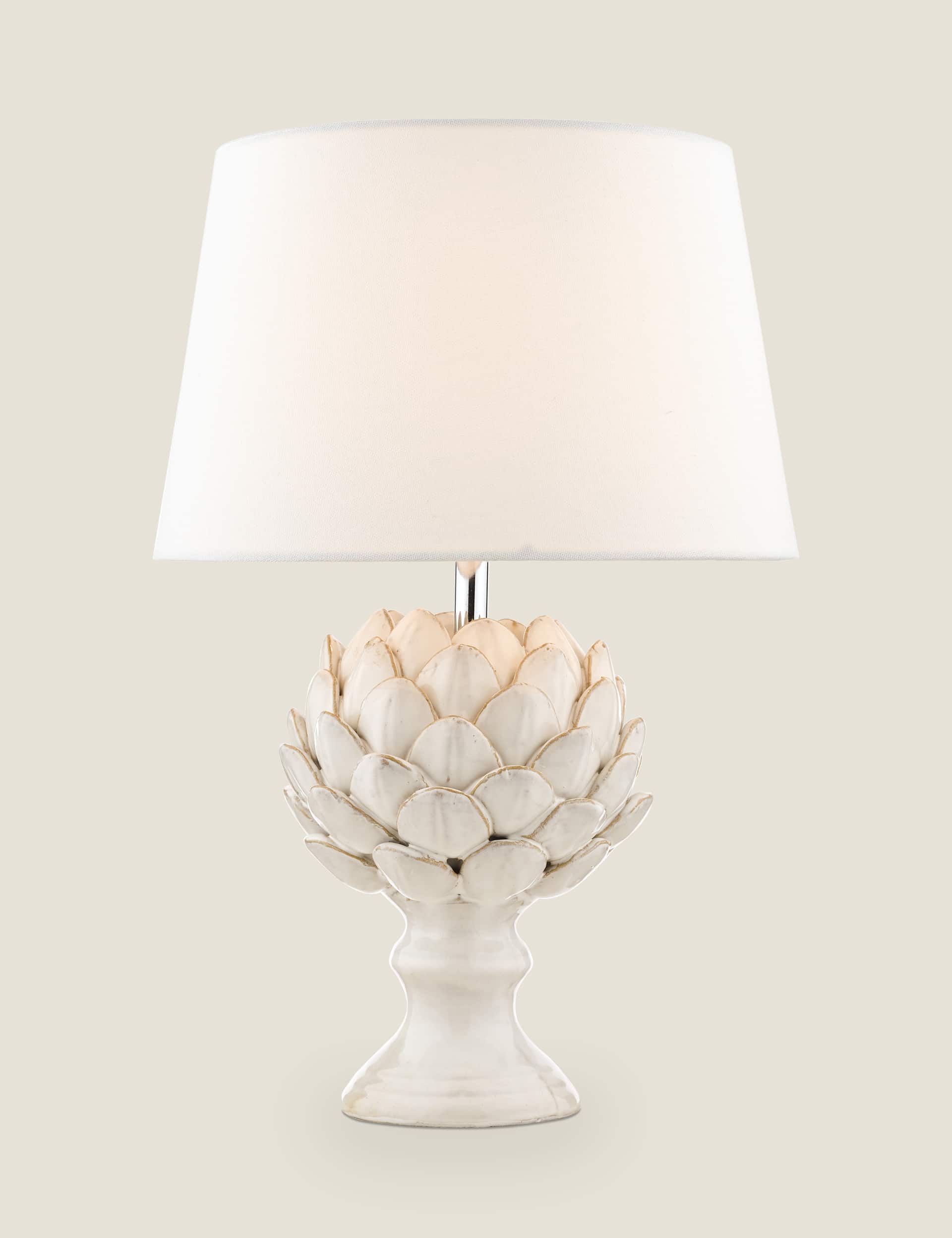 Laura Ashley Ceramic Artichoke Table Lamp