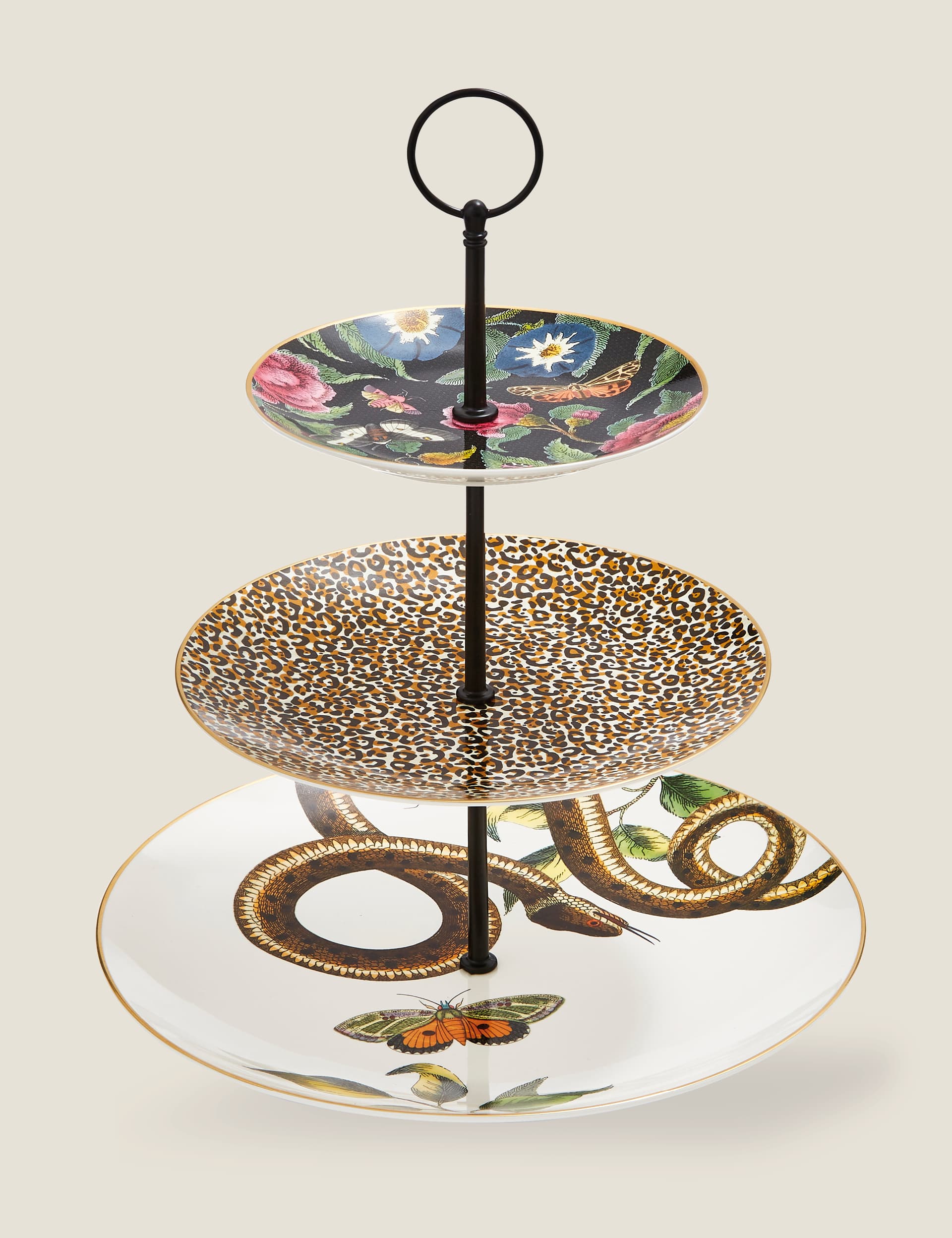 Spode Creatures of Curiosity Cake Stand - Multi, Multi