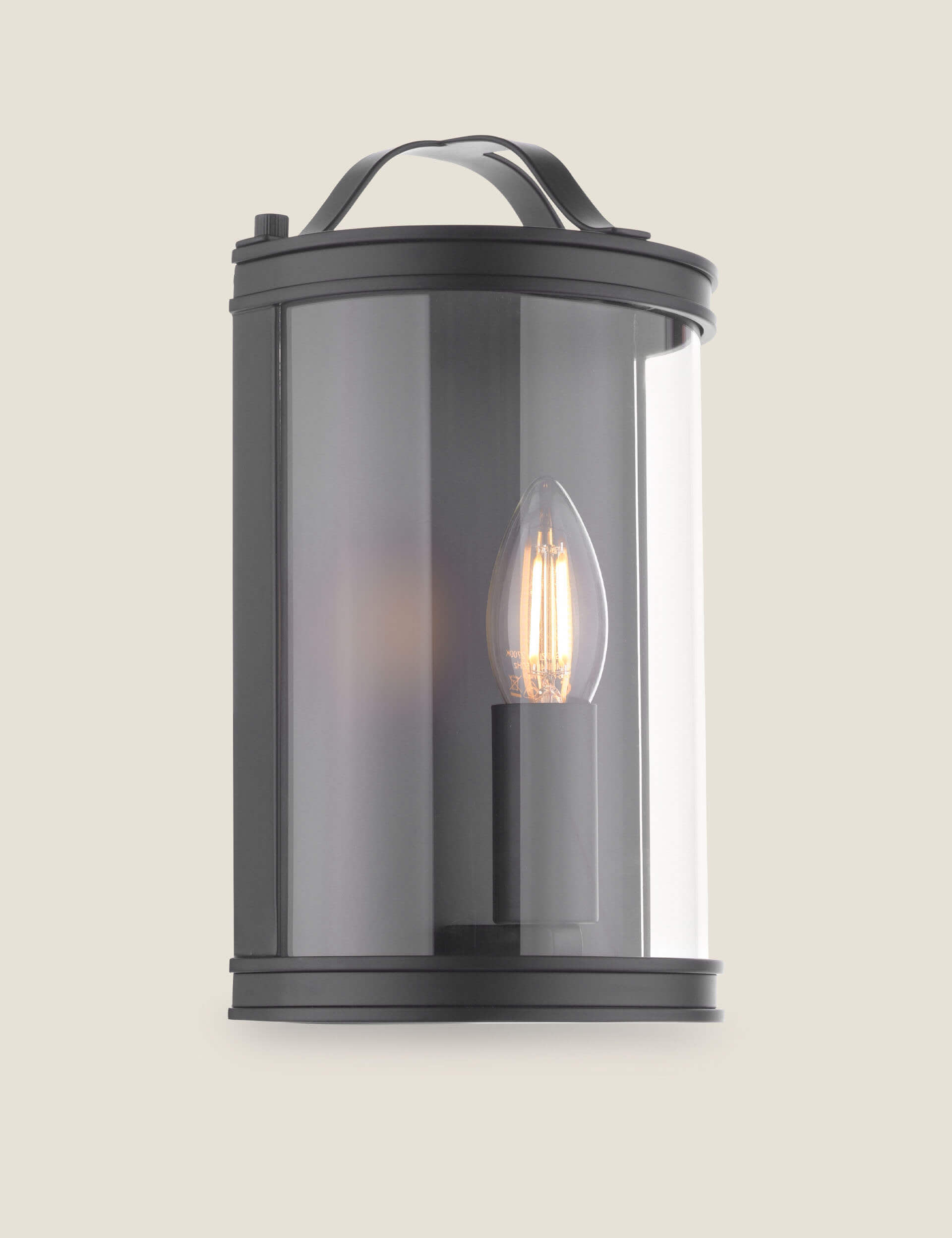 Laura Ashley Harrington Metal Flush Wall Light