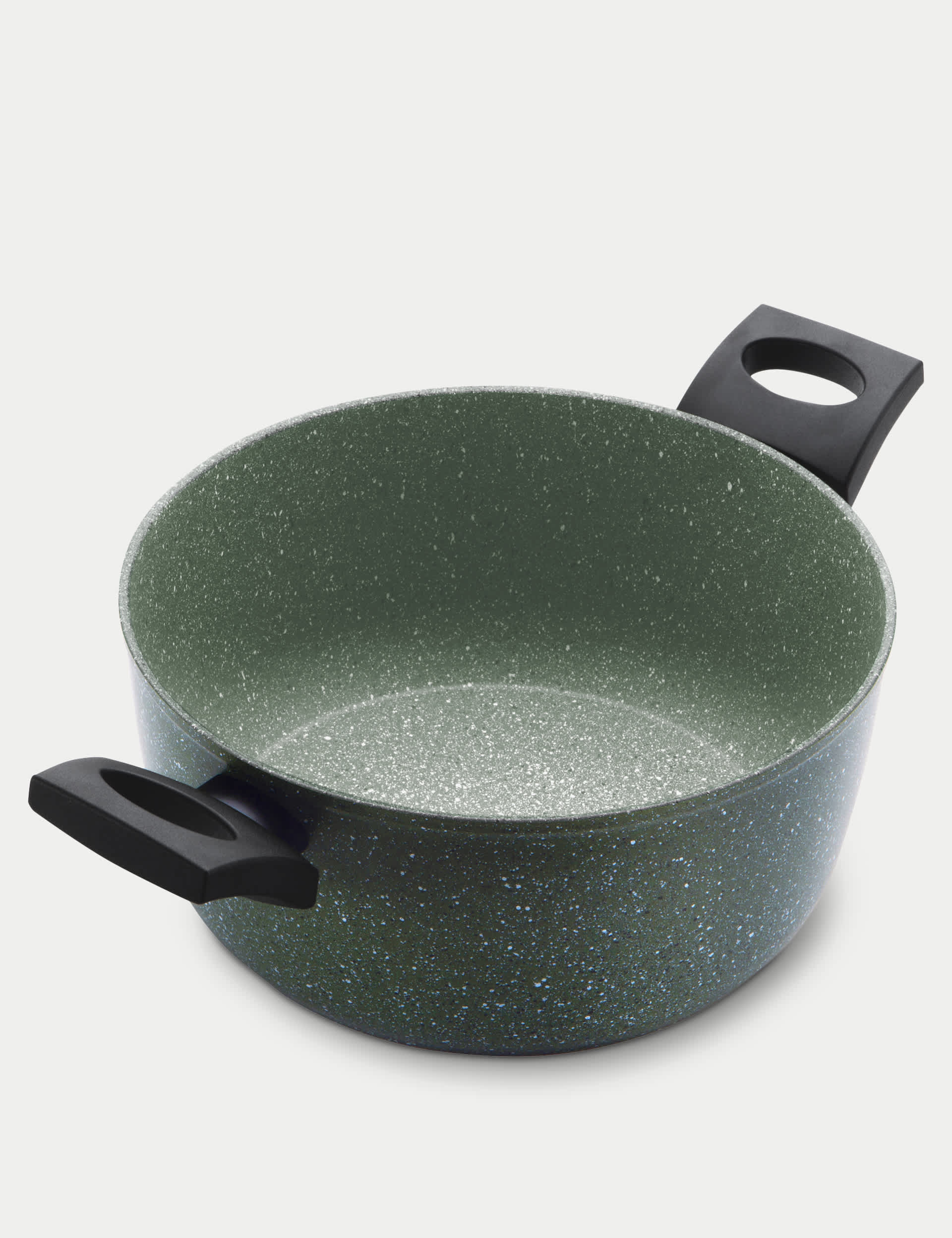 Prestige Aluminium 24cm Stock Pot - Dark Green, Dark Green