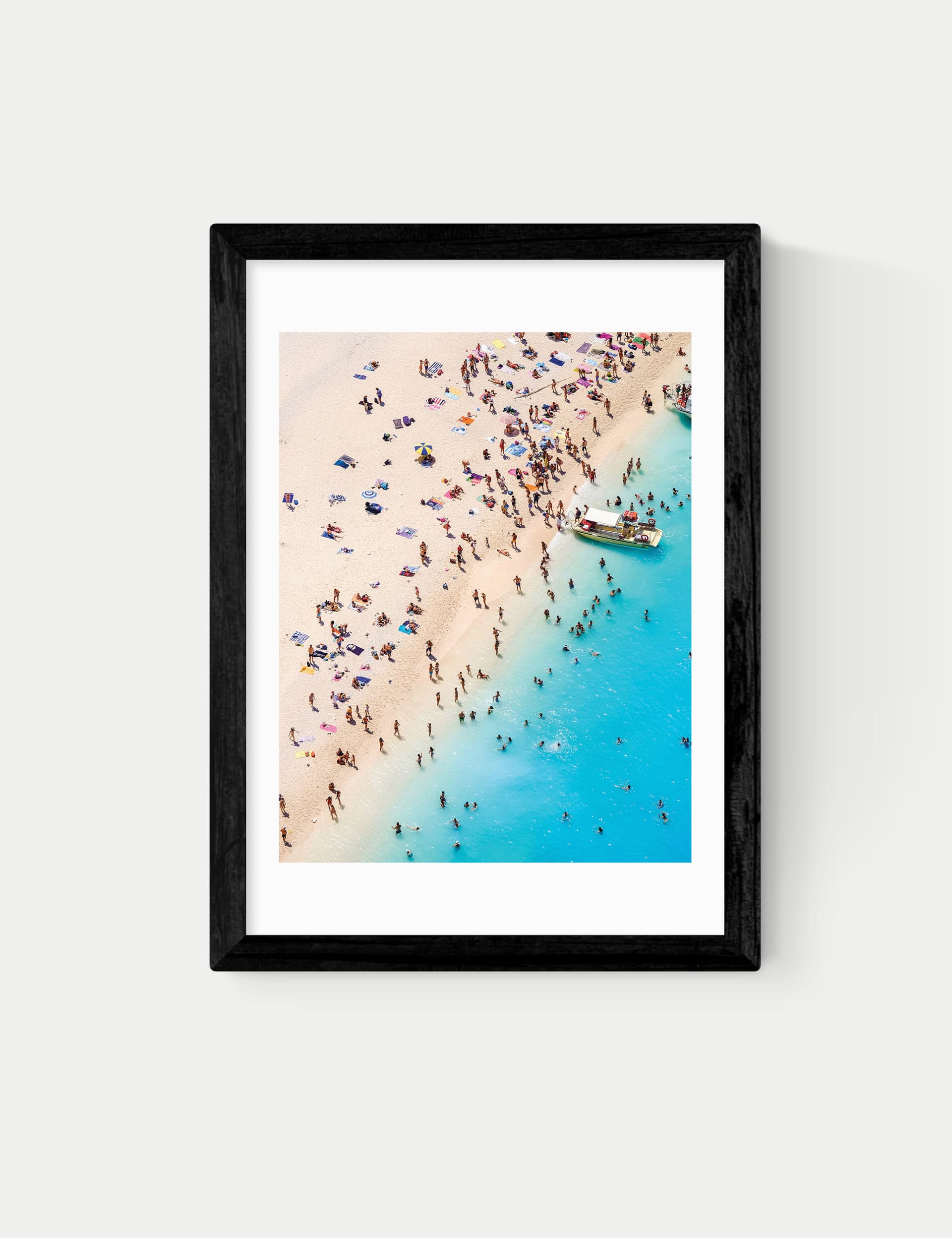 East End Prints By The Sea Framed Art - A1 - Black, Black,Natural,White