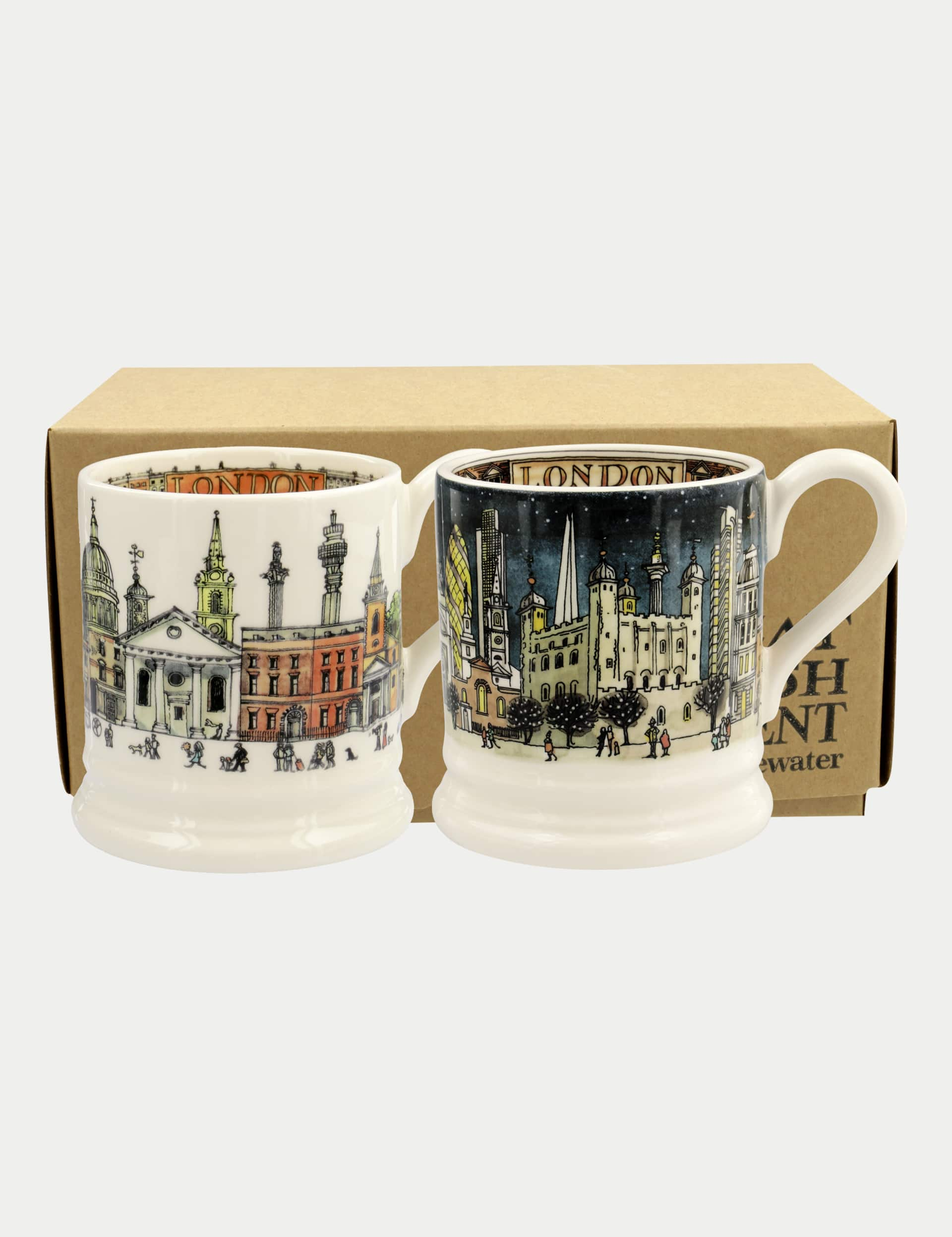 Emma Bridgewater Set of 2 London Mugs - Multi, Multi