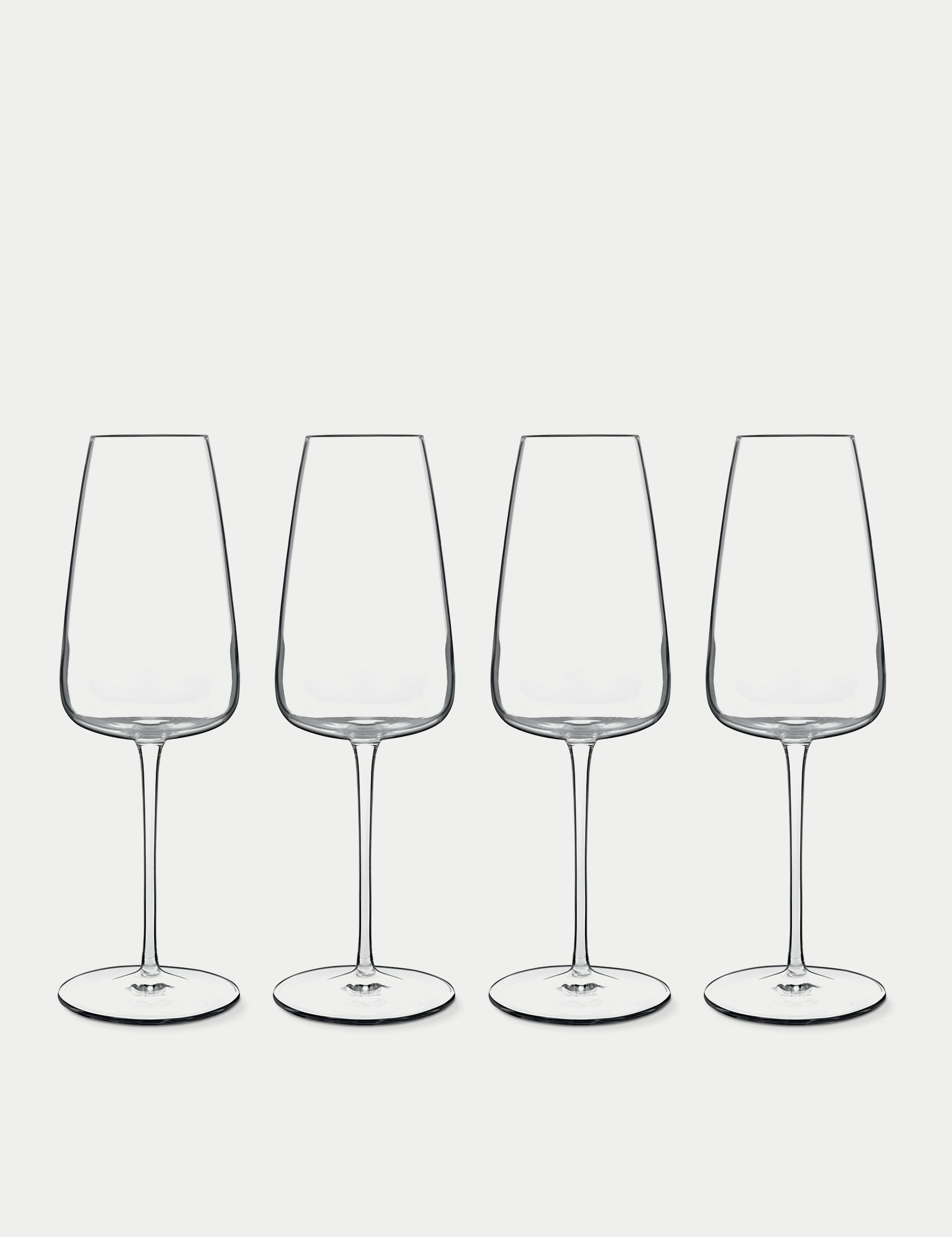 Luigi Bormioli Set of 4 Talismano Prosecco Glasses