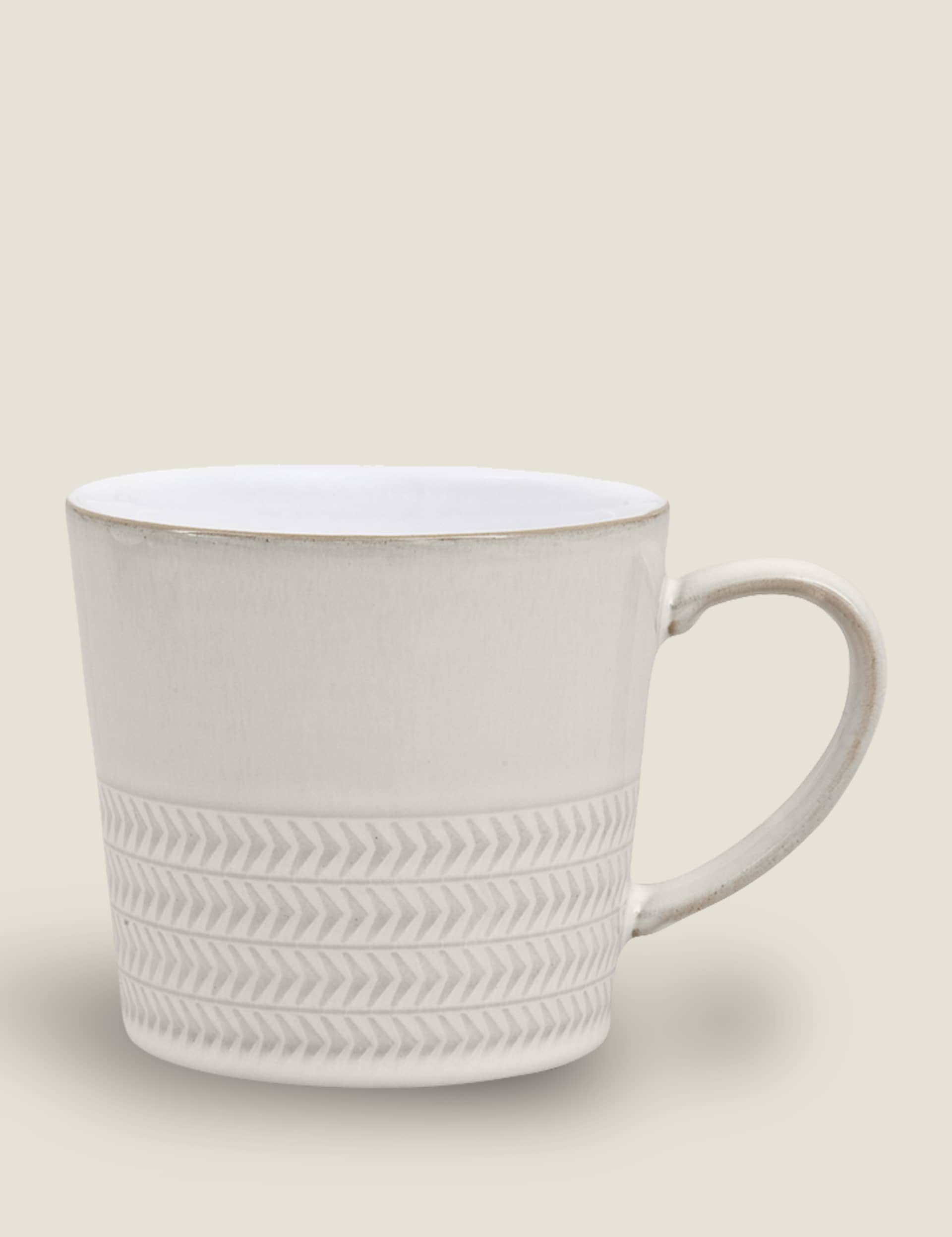 Denby Set of 2 Natural Canvas Mugs, Natural