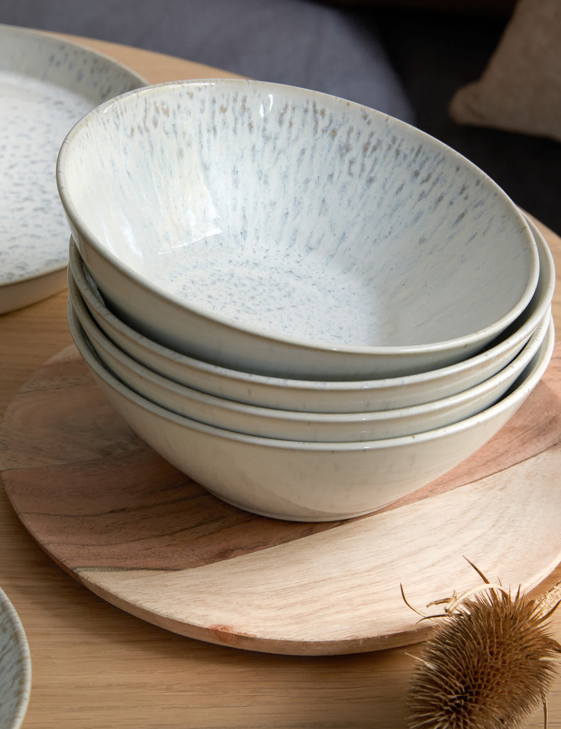 Denby Set of 4 Kiln Cereal Bowls
